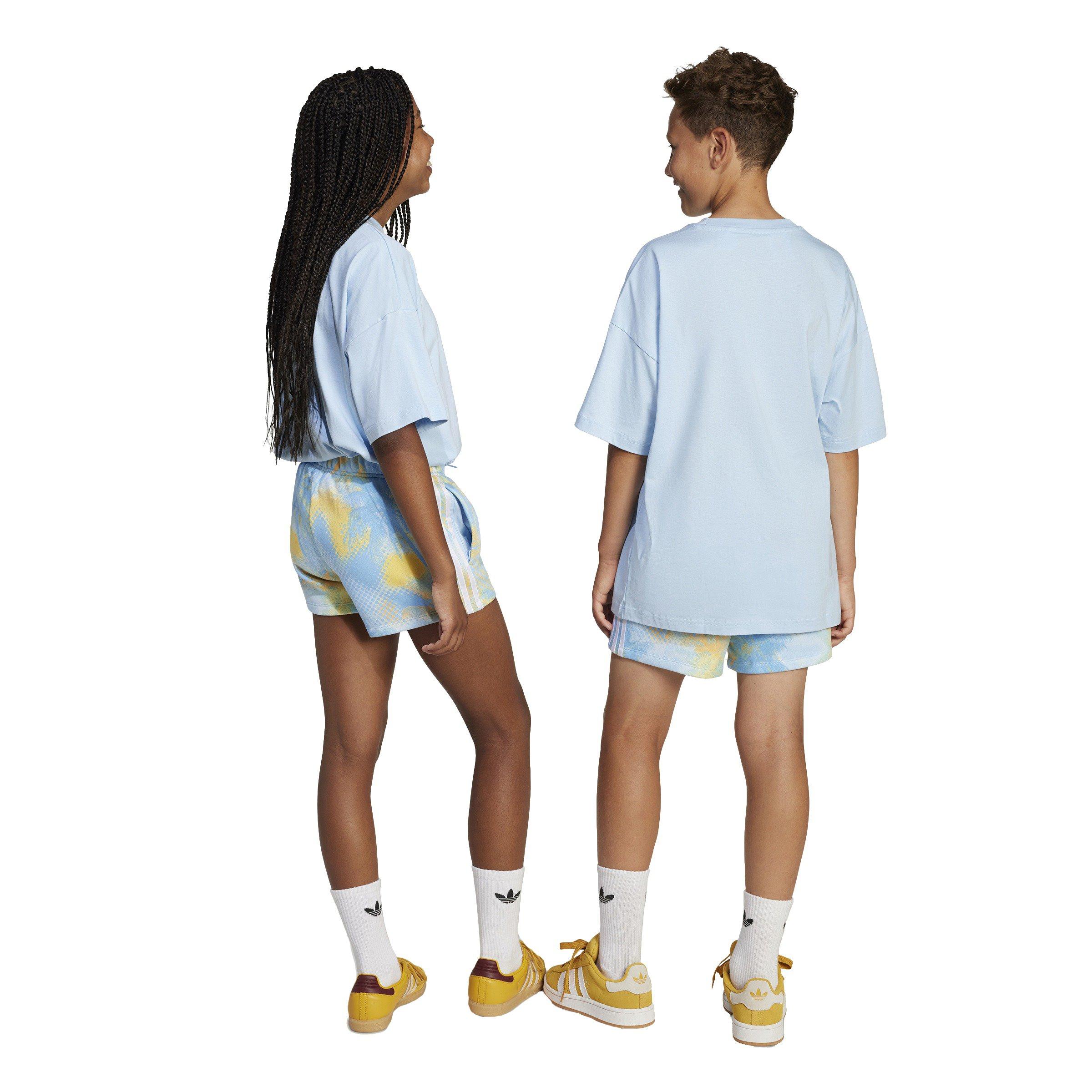 adidas Originals Lifestyle Big Kids' Blue/Yellow Shorts