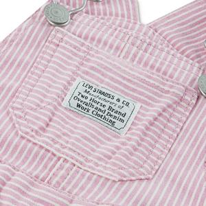 Levi's Infant Boys' Railroad Stripe Overalls - Pink