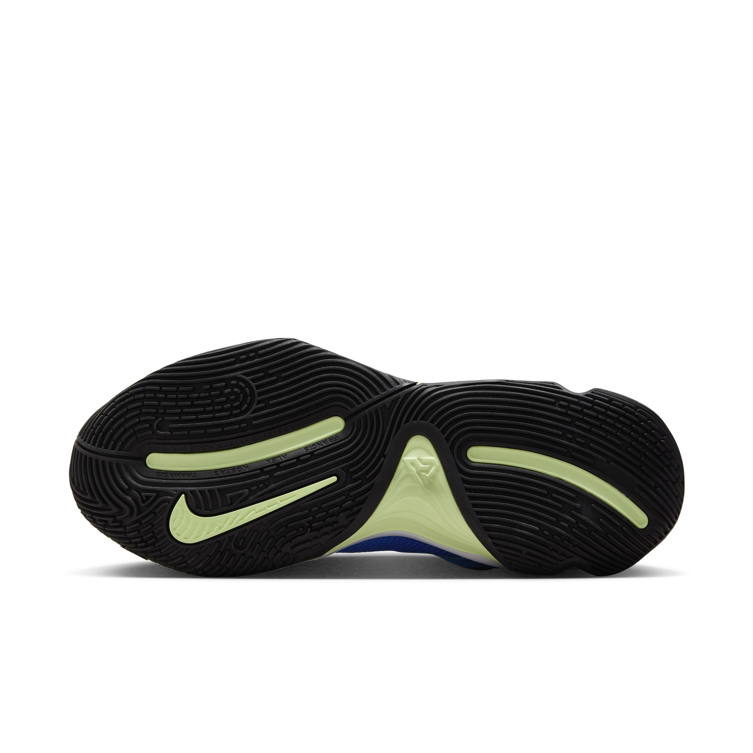 Nike Giannis Immortality 3 "Photo Blue/Barely Volt/White/Black" Men's Basketball Shoe - BLUE/VOLT/WHITE/BLACK Thumbnail View 6