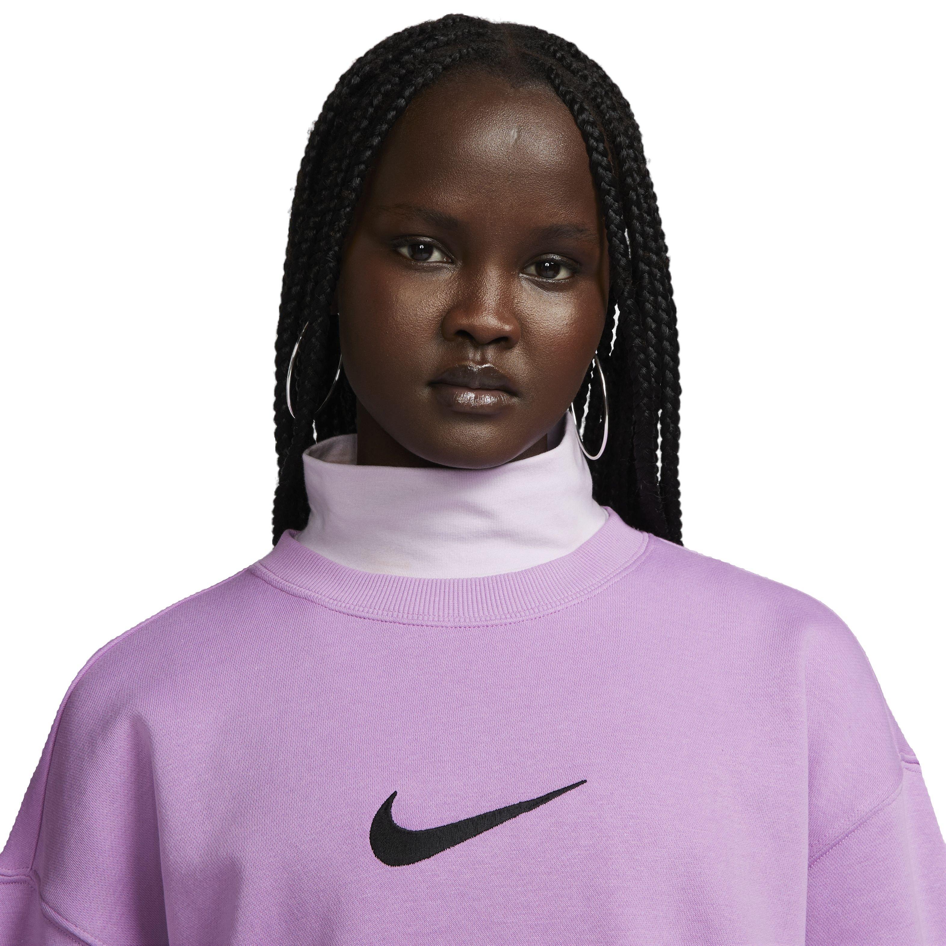 Nike Women s Sportswear Fleece Oversized Crewneck Sweatshirt