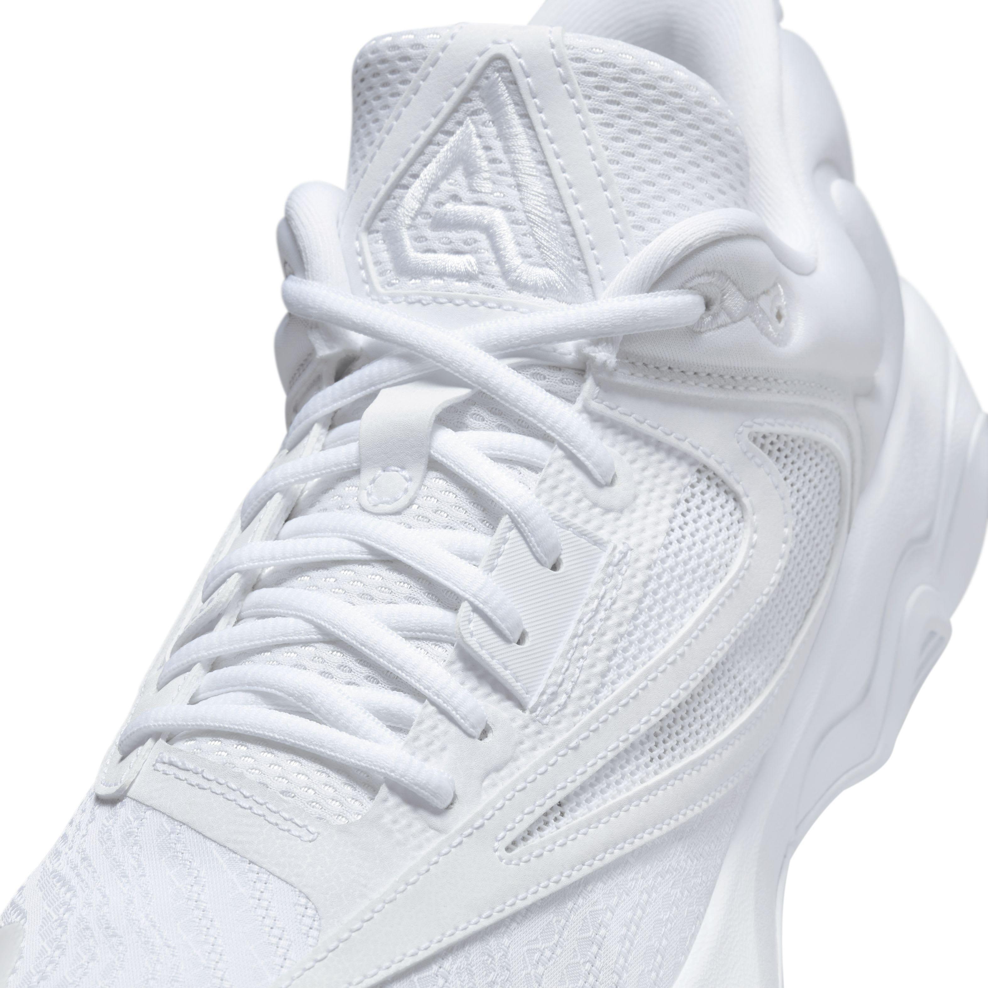 Nike Giannis Immortality 3 "White/White/White" Men's Basketball Shoe - WHITE/WHITE/WHITE Thumbnail View 7