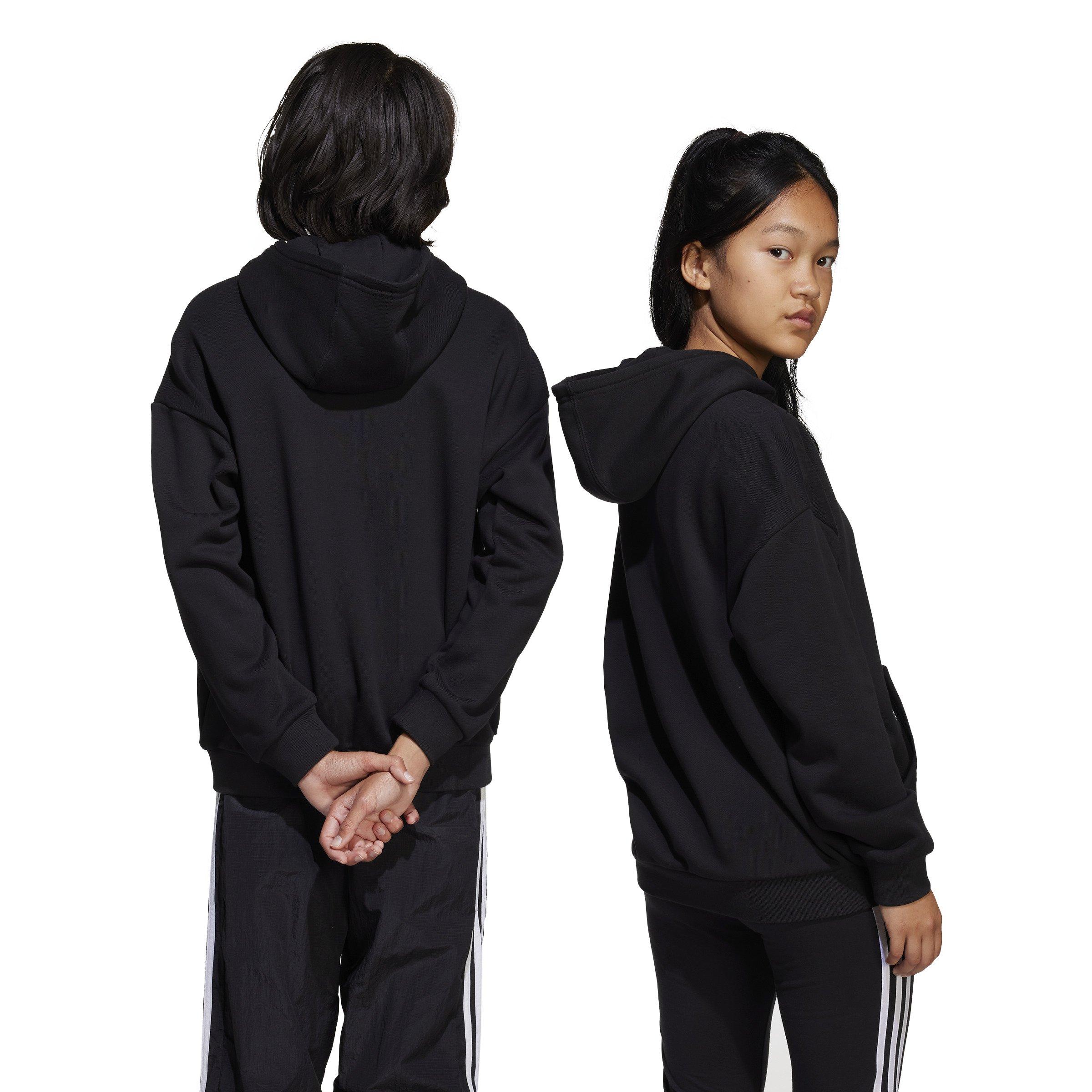 adidas Originals Disney Mickey Mouse Big Kids' Black Hoodie