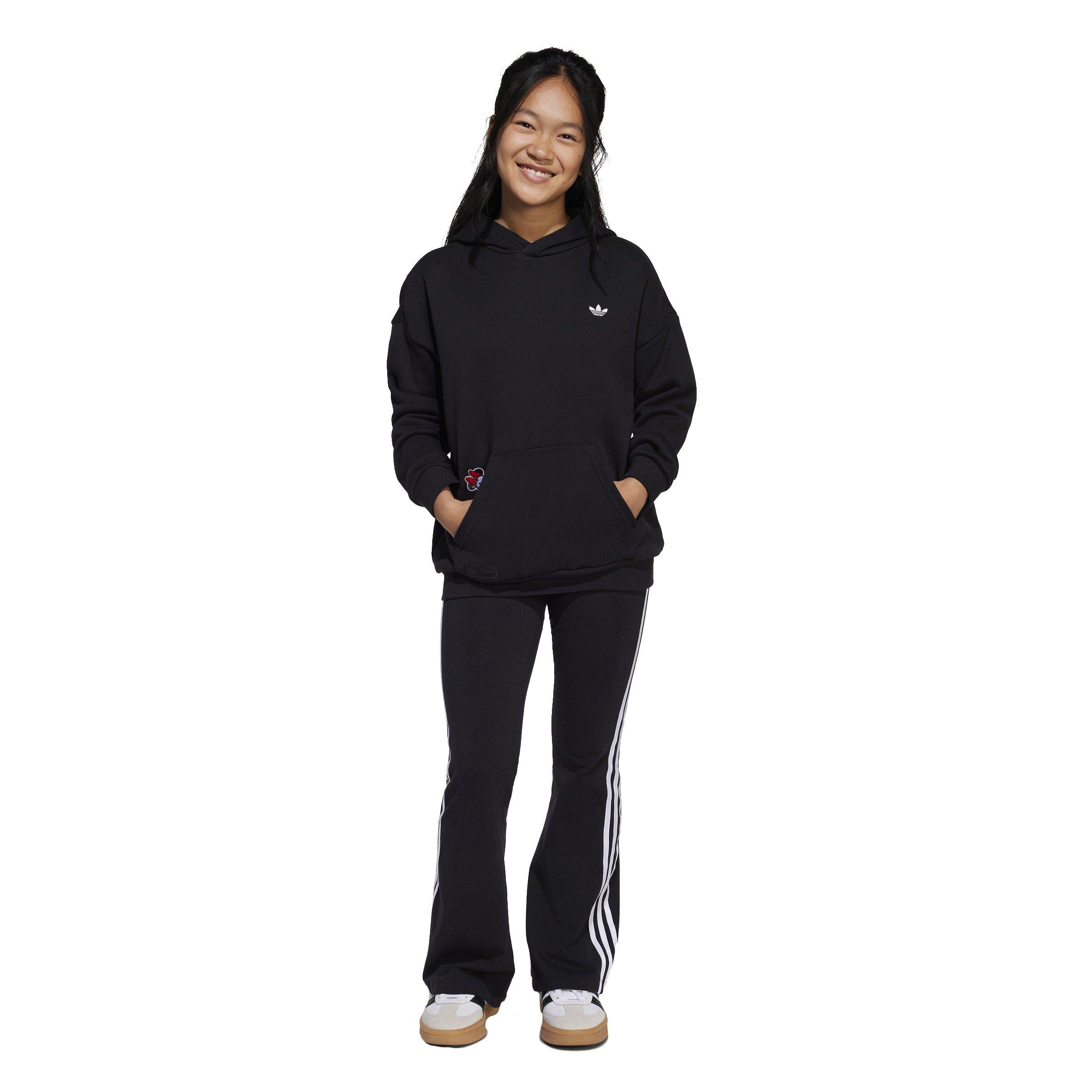 adidas Originals Disney Mickey Mouse Big Kids' Black Hoodie