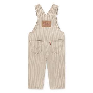 Levi's Infant Boys' Railroad Stripe Tan Overalls - Tan
