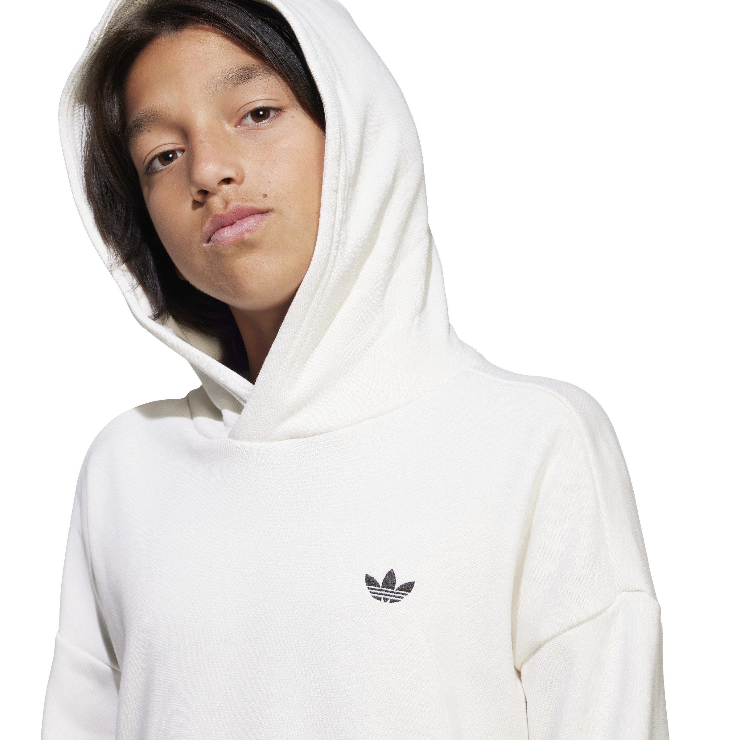 adidas Originals Disney Mickey Mouse Big Kids' White Hoodie