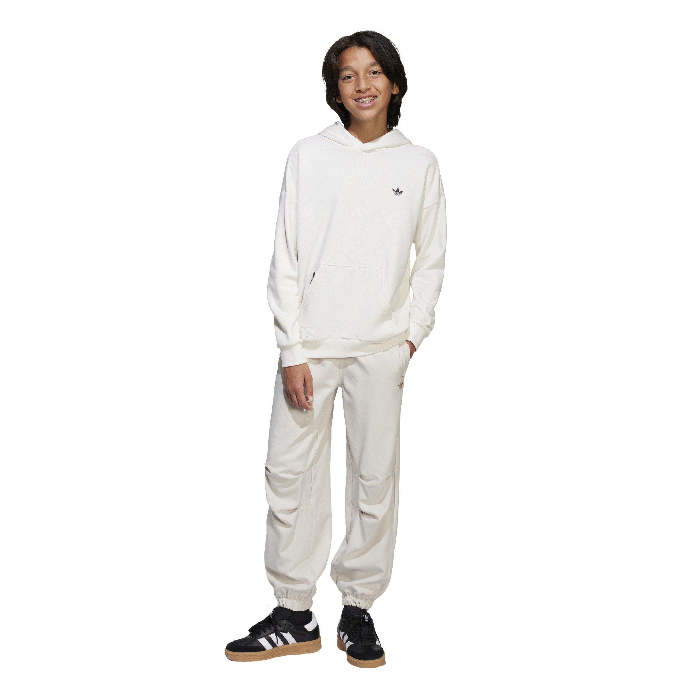 adidas Originals Disney Mickey Mouse Big Kids' White Hoodie