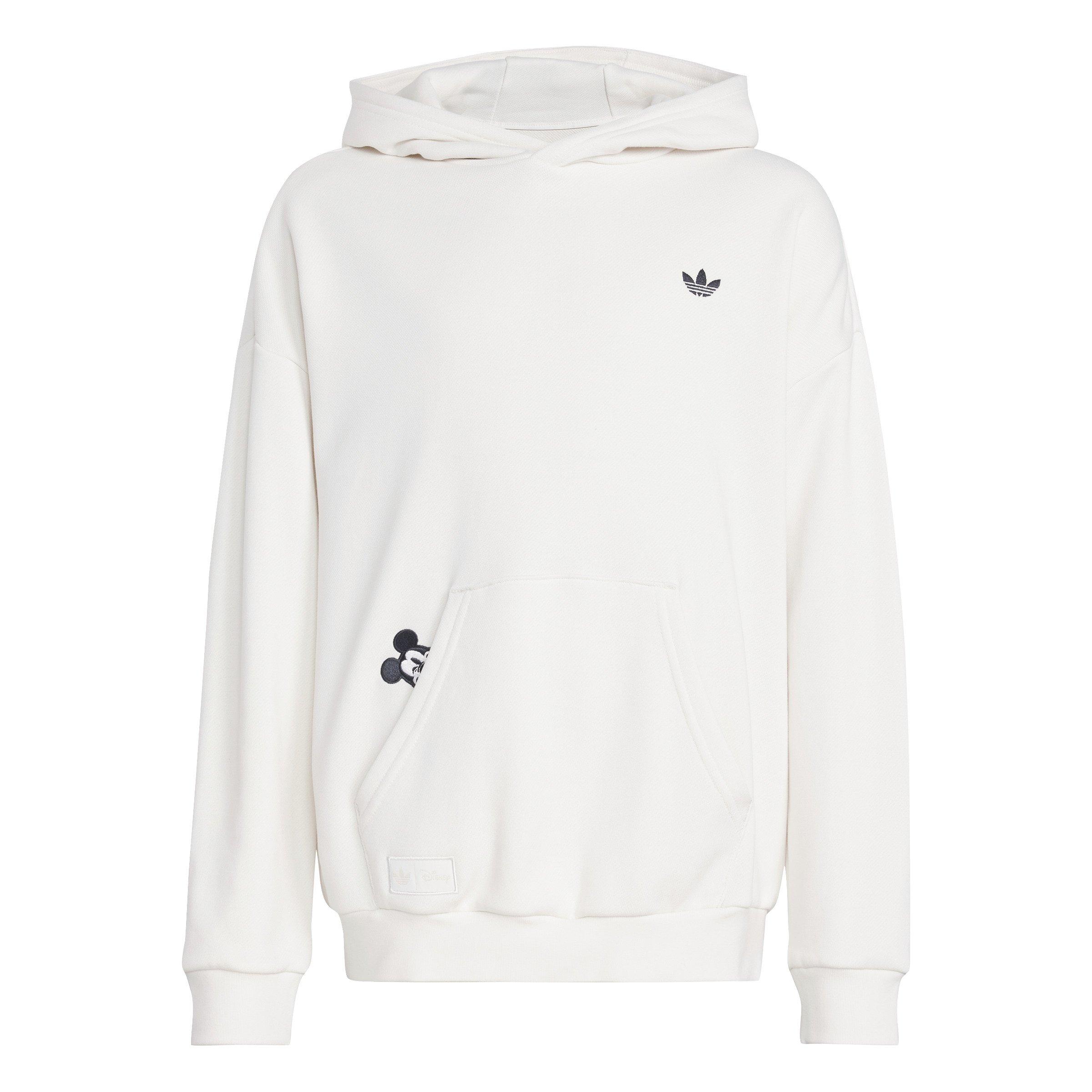 adidas Originals Disney Mickey Mouse Big Kids' White Hoodie