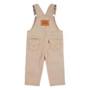 Levi's Railroad Stripe Baby Boys' Tan Overalls