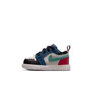 Jordan 1 Low Alt SE "True Blue/University Red/Kinetic Green/Black" Infant Boys' Shoe - BLUE/RED/GREEN/BLACK