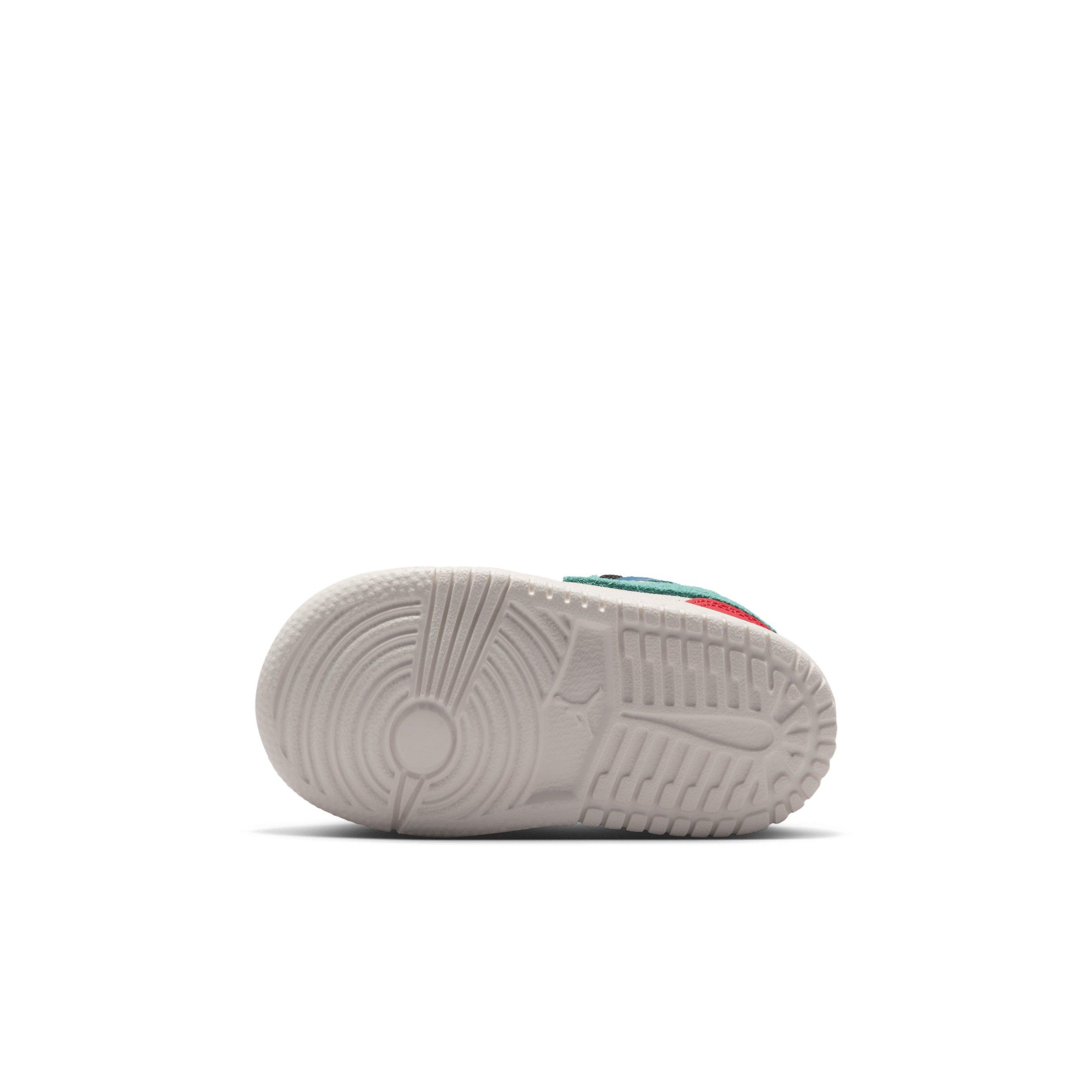 Jordan 1 Low Alt SE "True Blue/University Red/Kinetic Green/Black" Infant Boys' Shoe - BLUE/RED/GREEN/BLACK