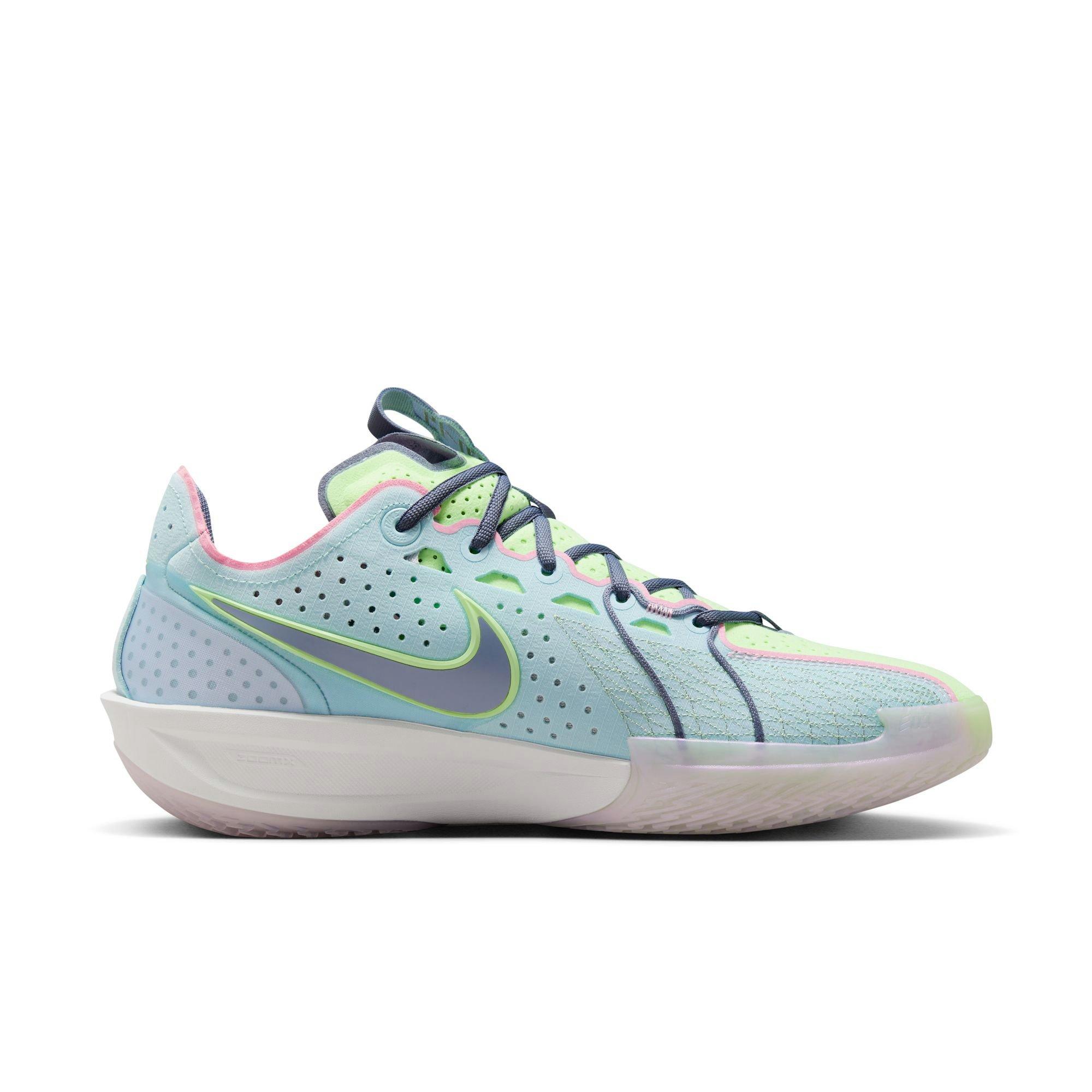 Nike G.T. Cut 3 "Glacier Blue/Bright Mandarin/Ashen Slate/Light Armory Blue" Men's Basketball Shoe - BLUE/MANDARIN/SLATE/LT BLUE Thumbnail View 1