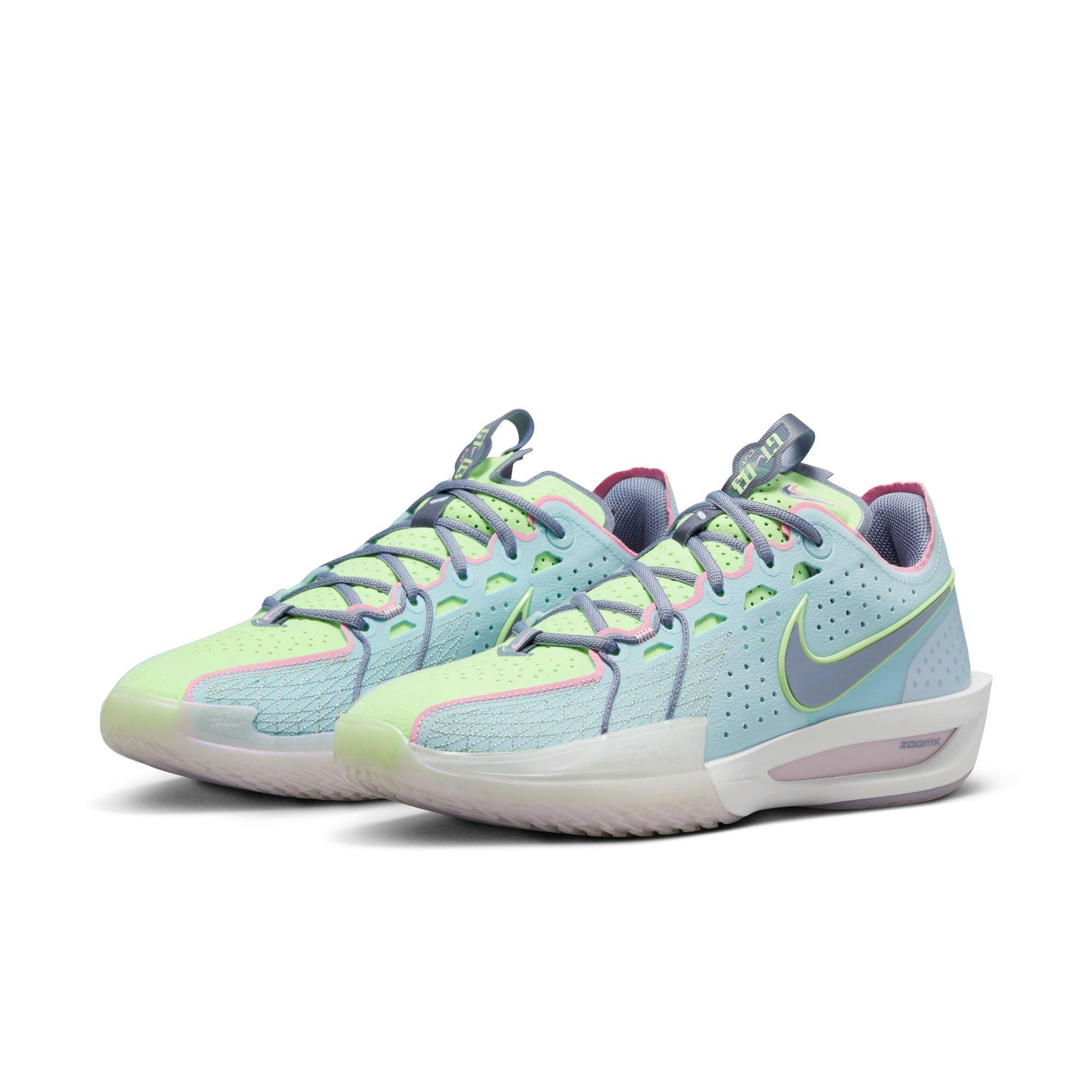 Nike G.T. Cut 3 "Glacier Blue/Bright Mandarin/Ashen Slate/Light Armory Blue" Men's Basketball Shoe - BLUE/MANDARIN/SLATE/LT BLUE Thumbnail View 3