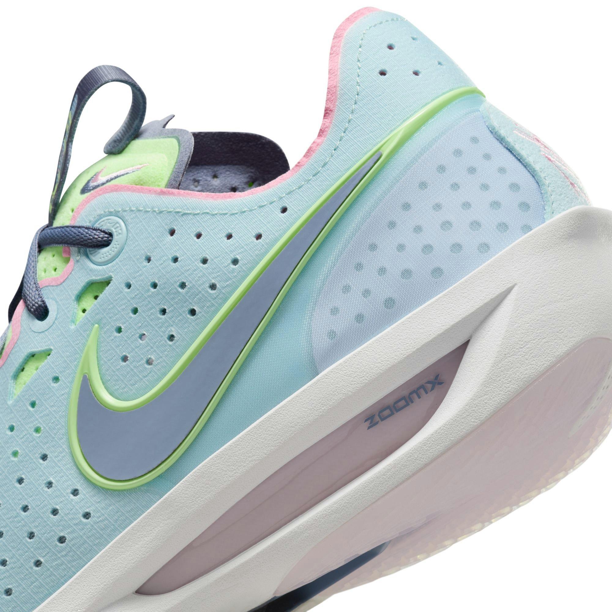 Nike G.T. Cut 3 "Glacier Blue/Bright Mandarin/Ashen Slate/Light Armory Blue" Men's Basketball Shoe - BLUE/MANDARIN/SLATE/LT BLUE Thumbnail View 8