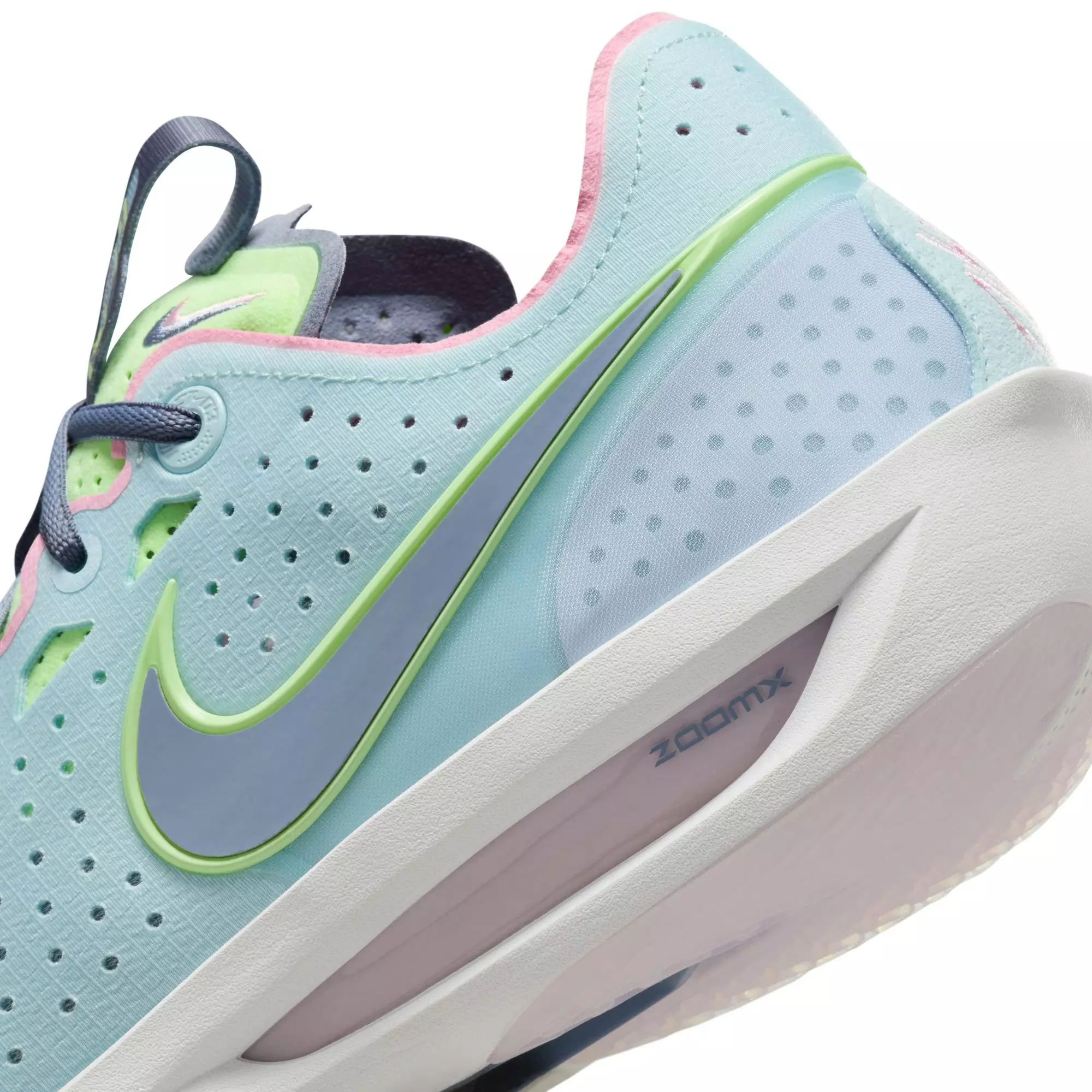 Nike G.T. Cut 3 "Glacier Blue/Bright Mandarin/Ashen Slate/Light Armory Blue" Men's Basketball Shoe - BLUE/MANDARIN/SLATE/LT BLUE