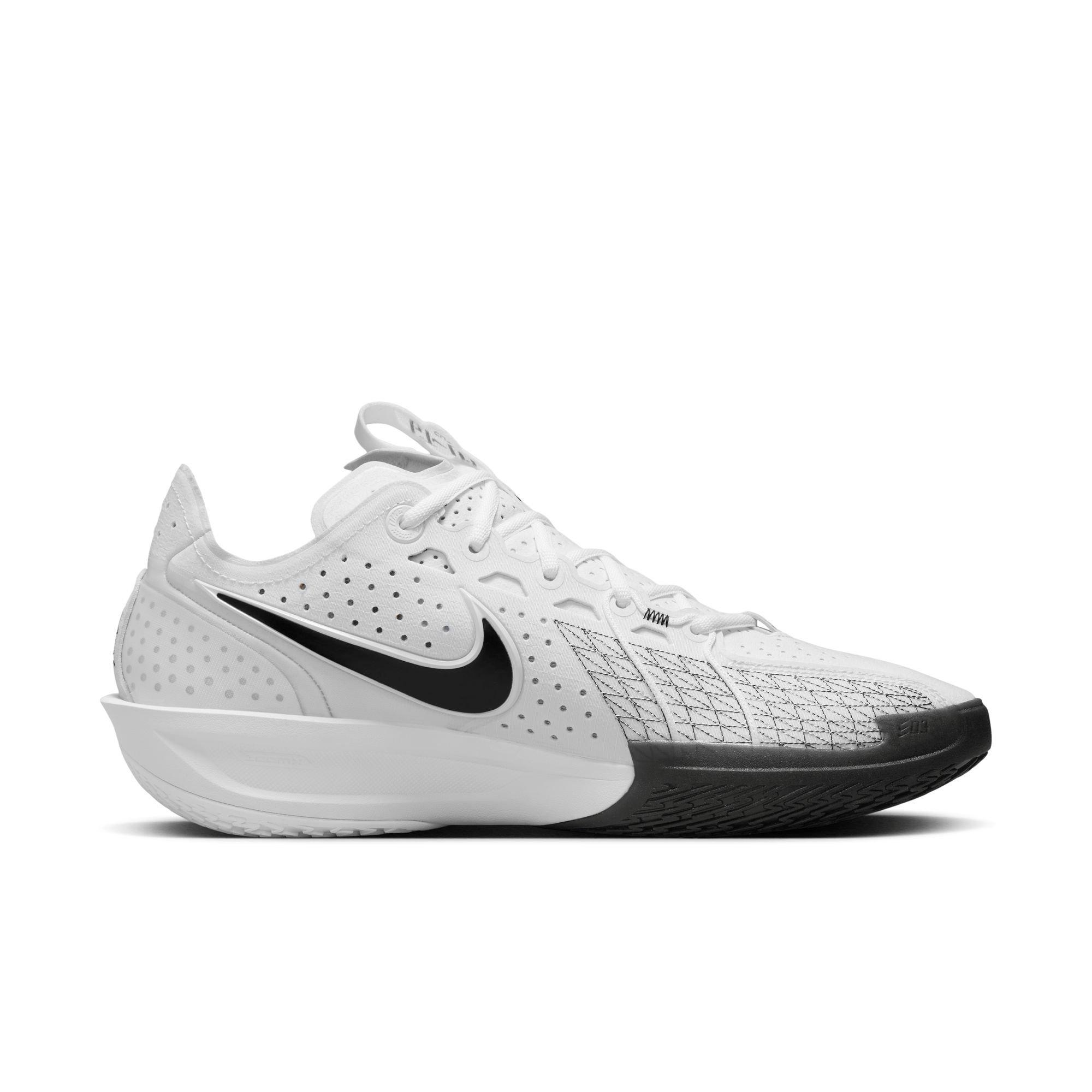 Nike G.T. Cut 3 "White/Black" Men's Basketball Shoe - WHITE/BLACK Thumbnail View 1