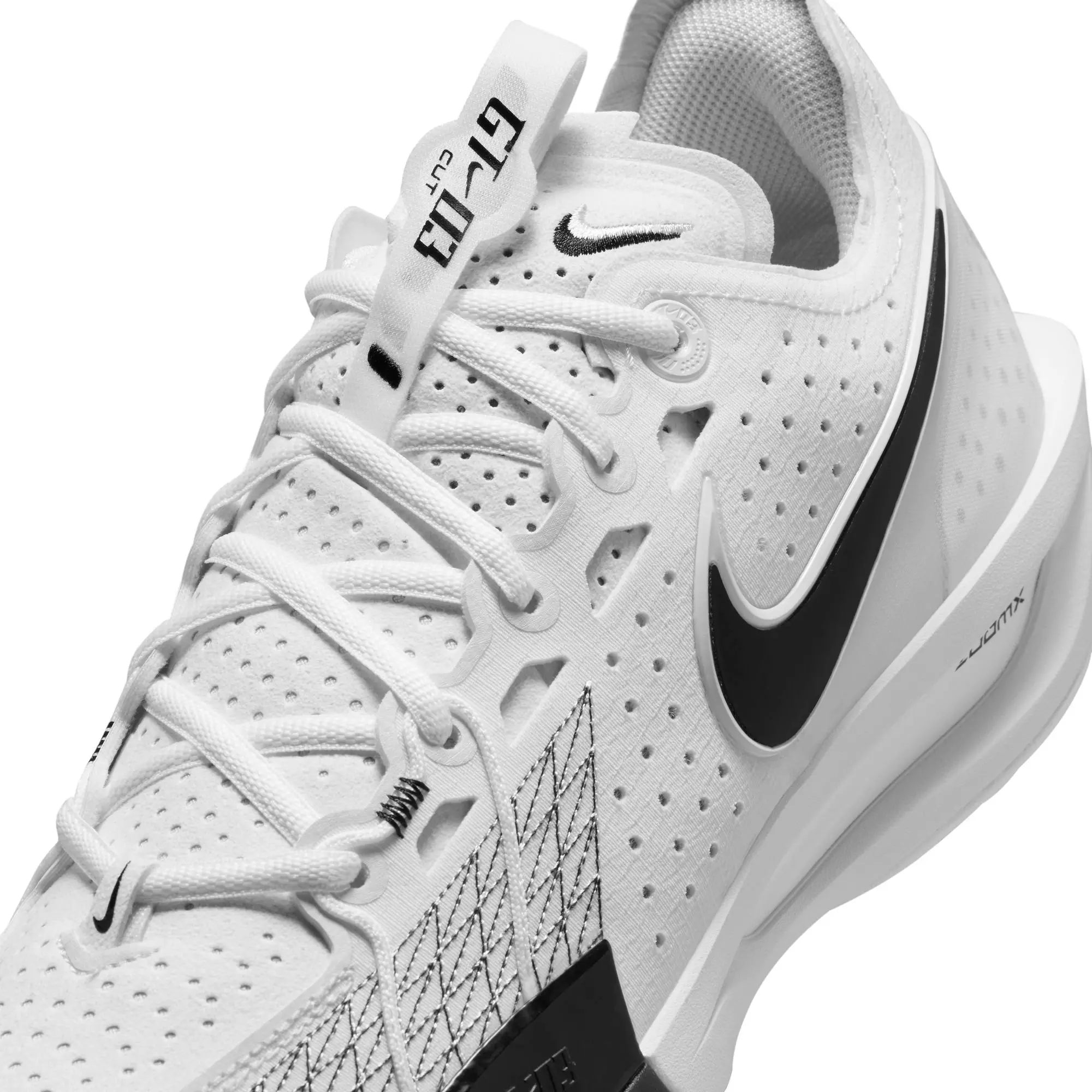 Nike G.T. Cut 3 "White/Black" Men's Basketball Shoe - WHITE/BLACK