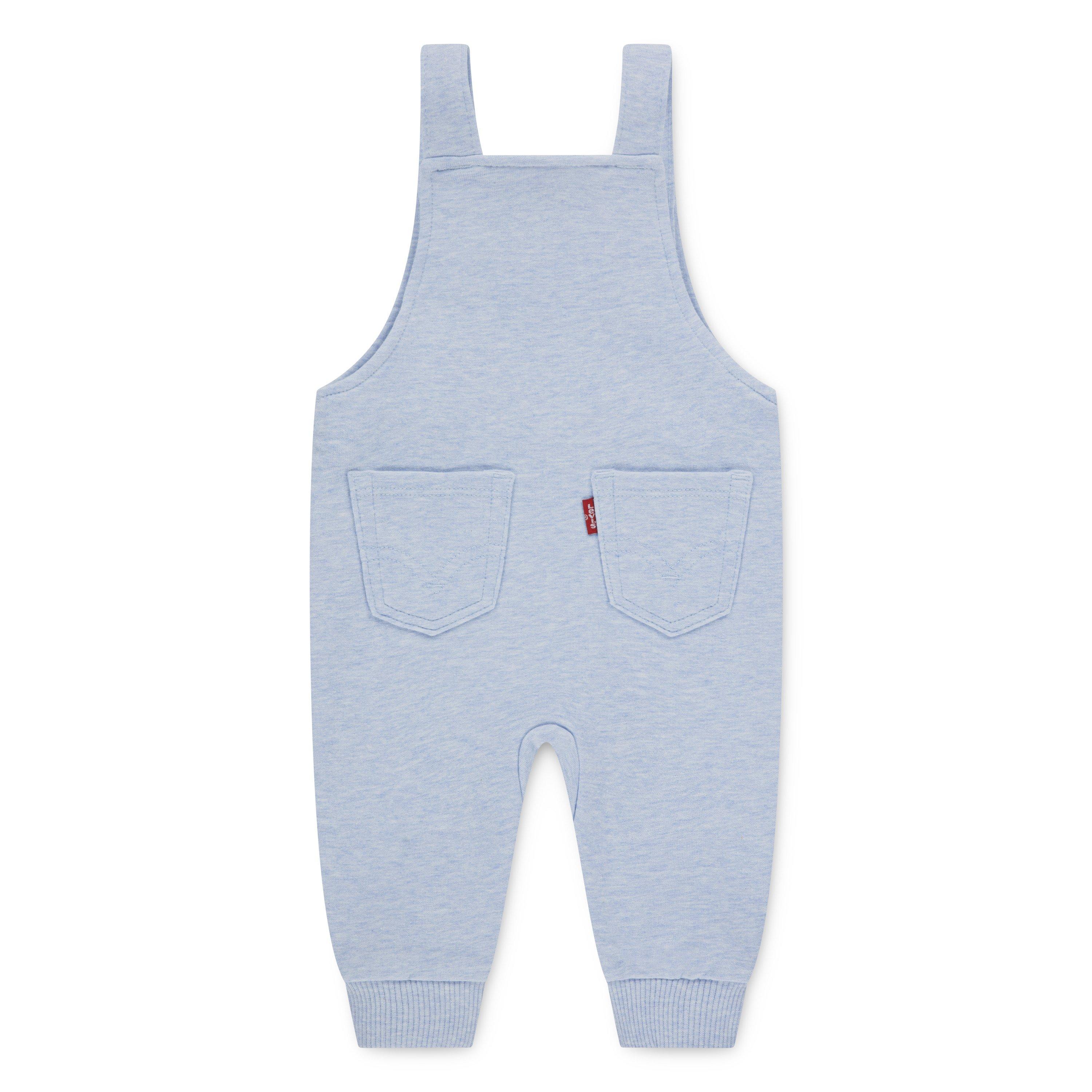Levi's Infant Boys' Front Arcuate Heather Pocket Overalls - Light Mist - LT MIST HEATHER Thumbnail View 2