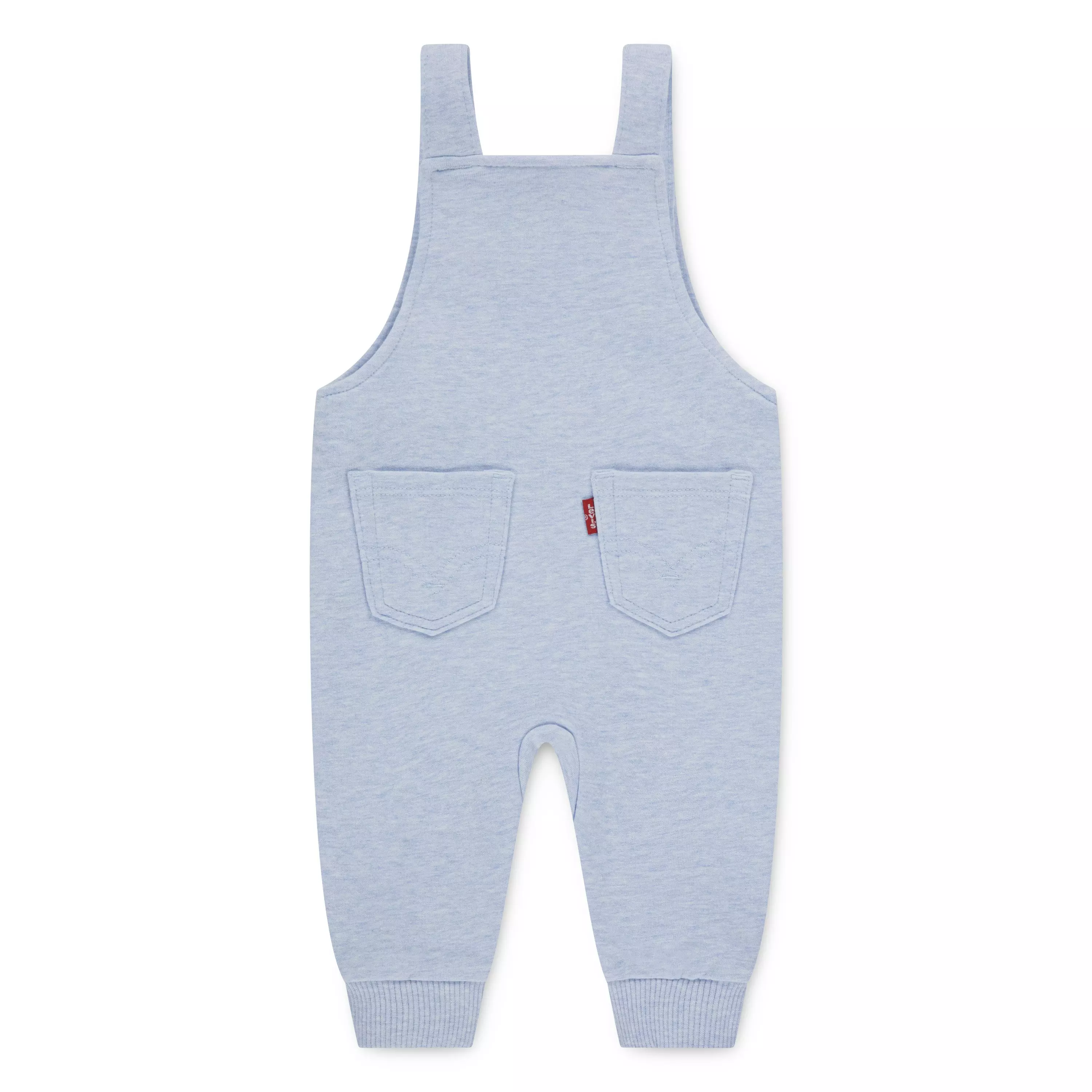 Levi's Infant Boys' Front Arcuate Heather Pocket Overalls - Light Mist - LT MIST HEATHER