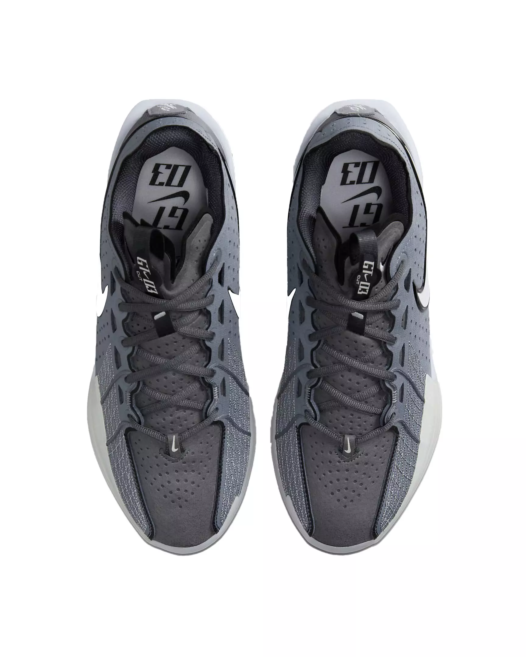 Nike G.T. Cut 3 "Cool Grey/Football Grey/Sail/Black" Men's Basketball Shoe - GREY/GREY/SAIL/BLACK