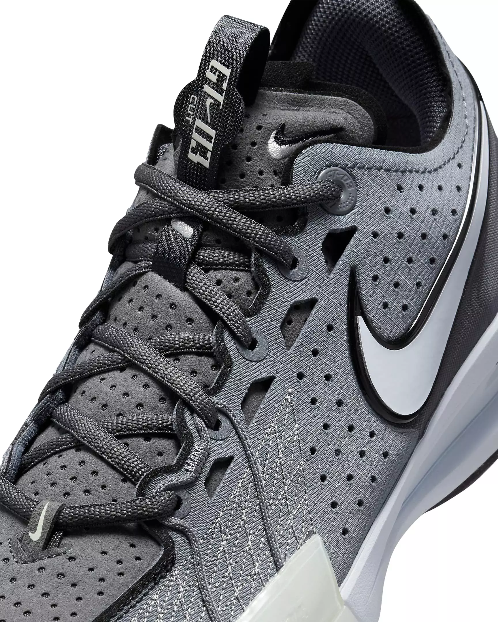 Nike G.T. Cut 3 "Cool Grey/Football Grey/Sail/Black" Men's Basketball Shoe - GREY/GREY/SAIL/BLACK