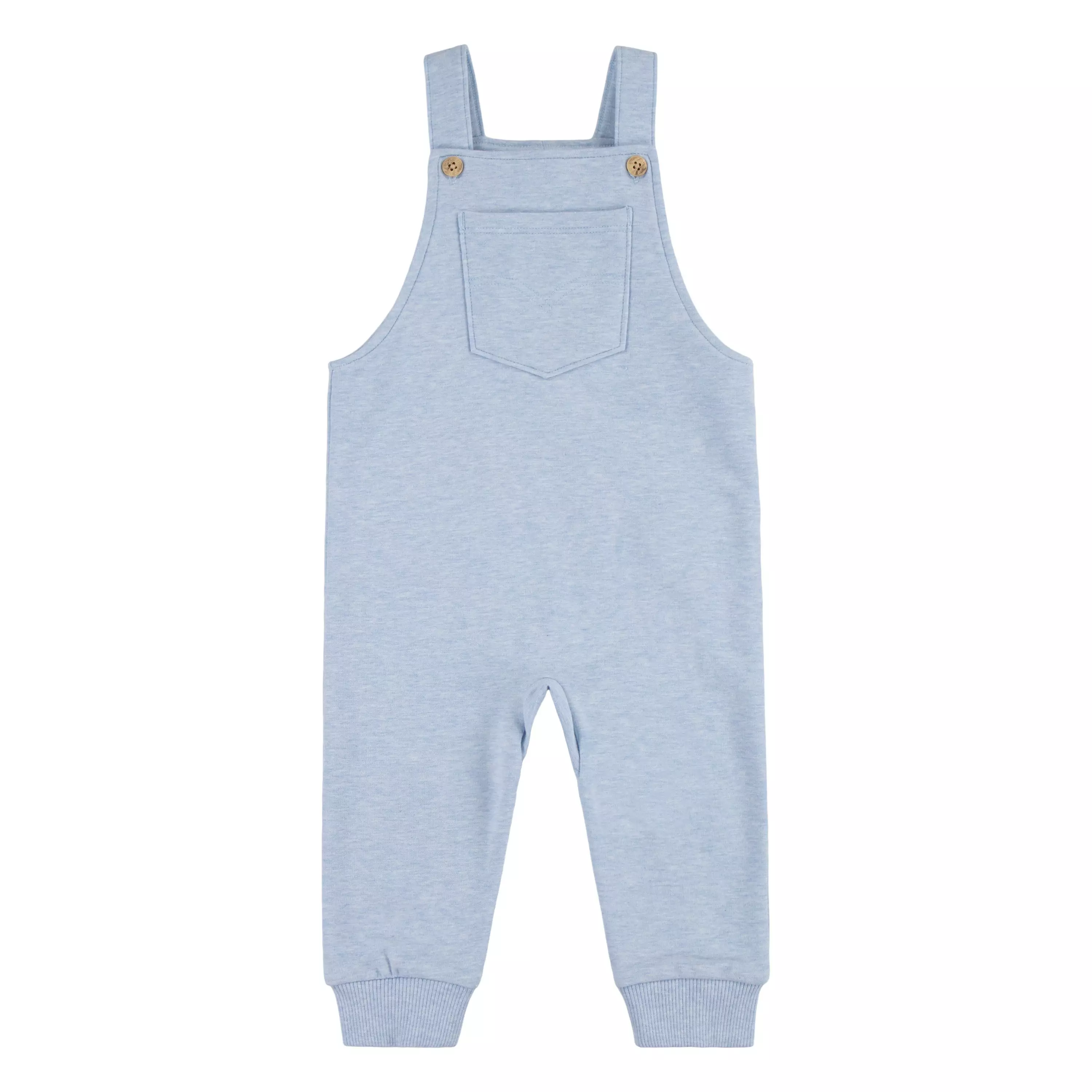 Levi's Baby Boys' Front Arcuate Pocket Overalls - Lt Mist Heather - LT MIST HEATHER