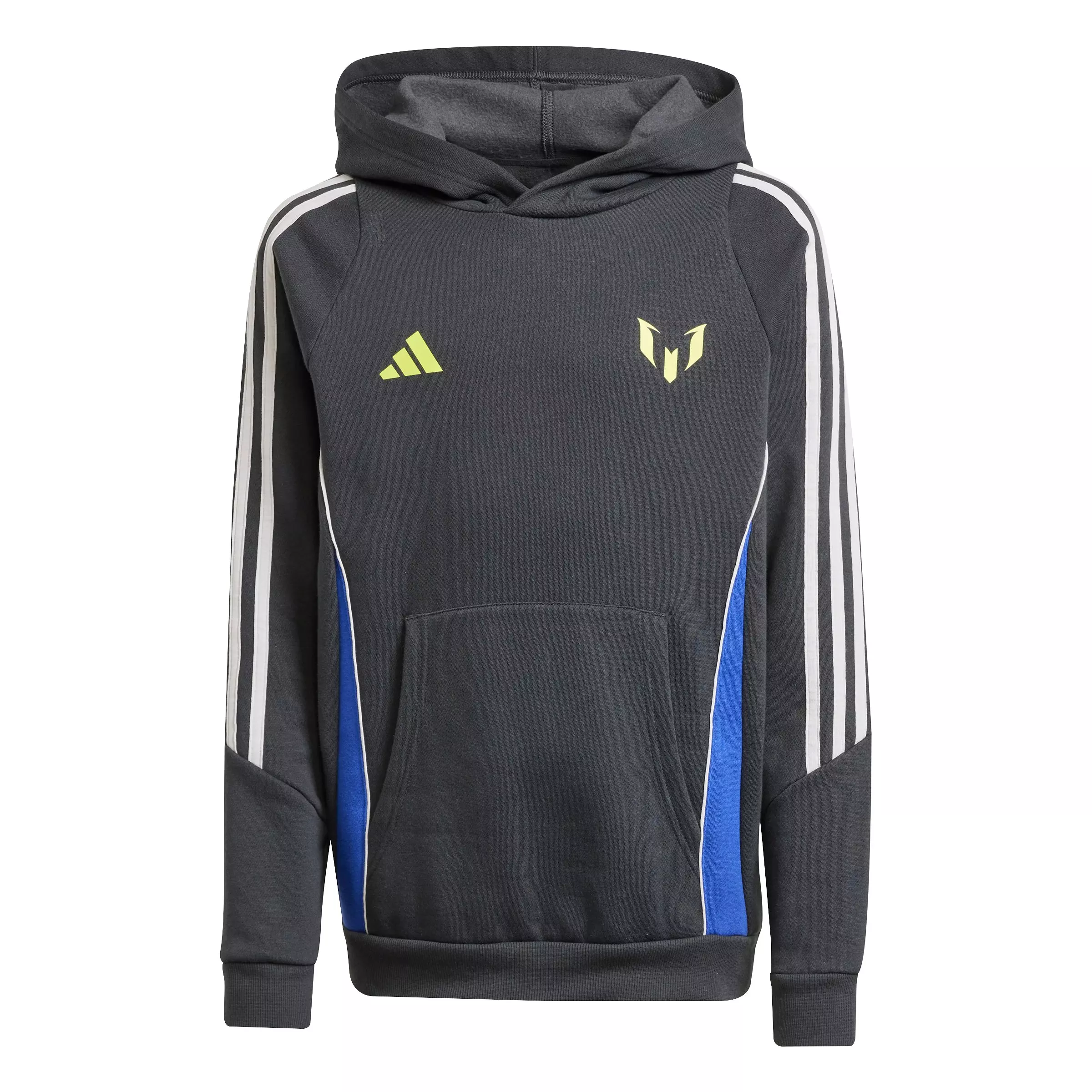 adidas Big Kids' Messi Soccer Hoodie - Grey - GREY