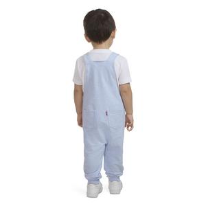 Levi's Toddler Boys' Front Arcuate Lt Mist Heather Pocket Overalls