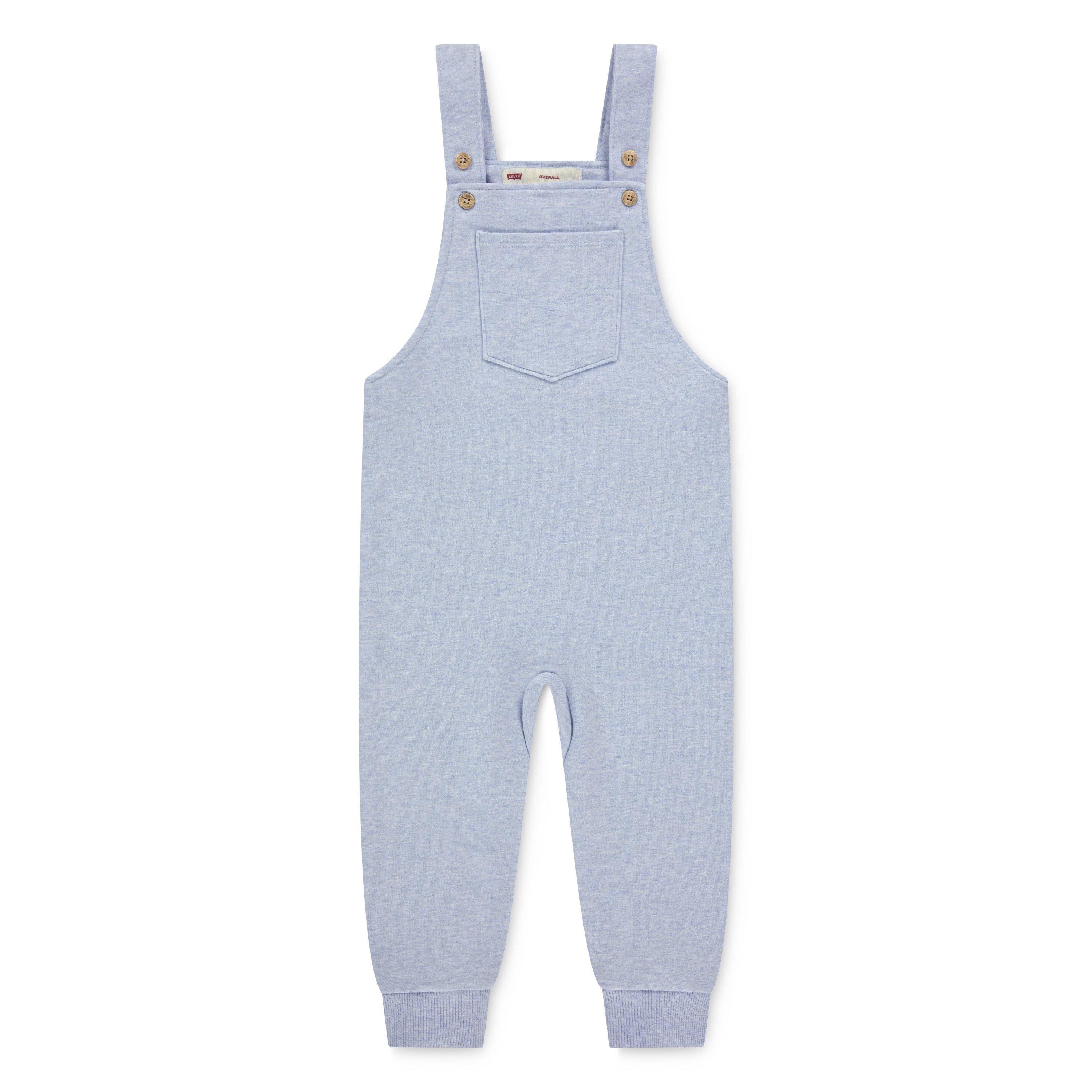 Levi's Front Arcuate Toddler Boys' Lt Mist Heather Pocket Overalls