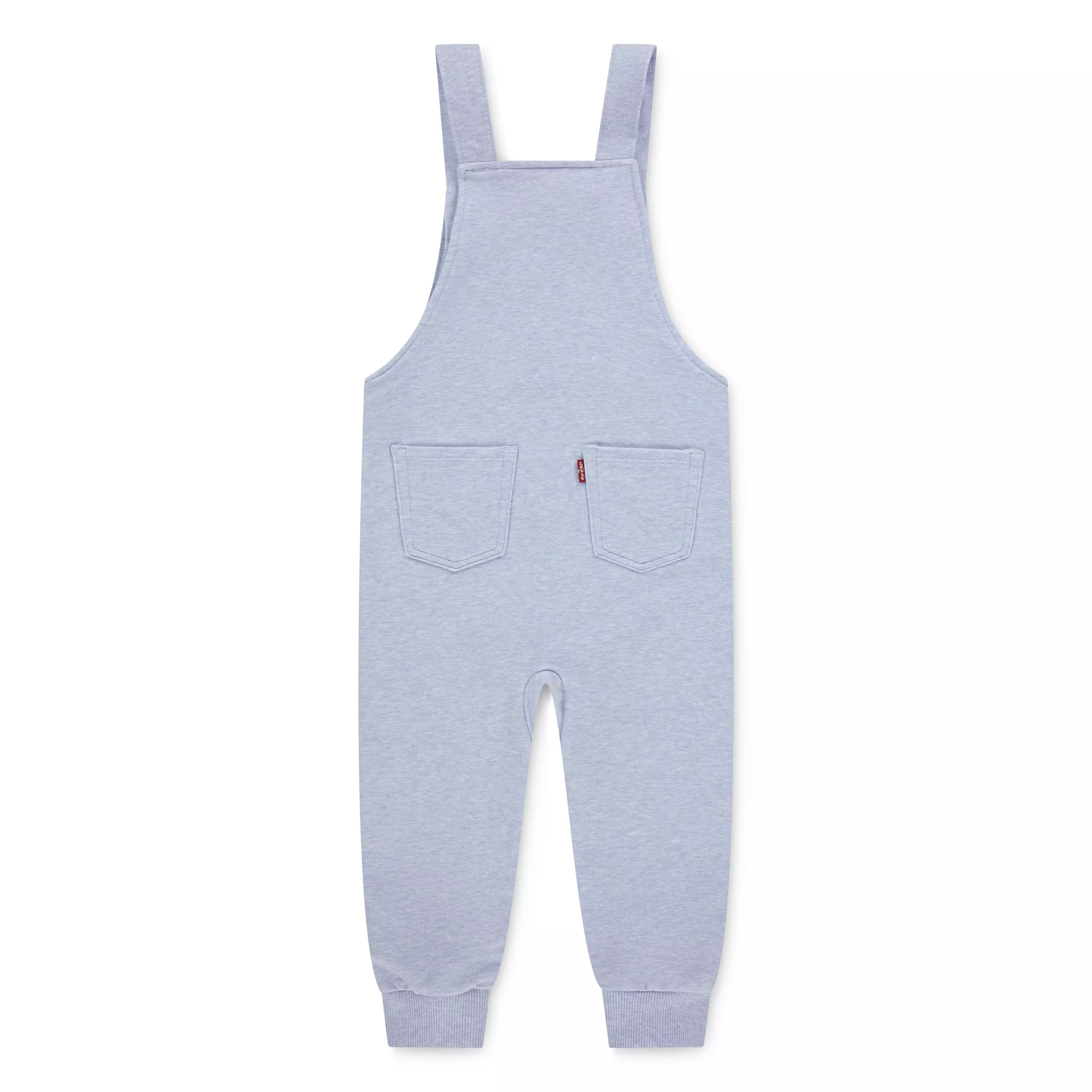 Levi's Toddler Boys' Front Arcuate Lt Mist Heather Pocket Overalls - LT MIST HEATHER