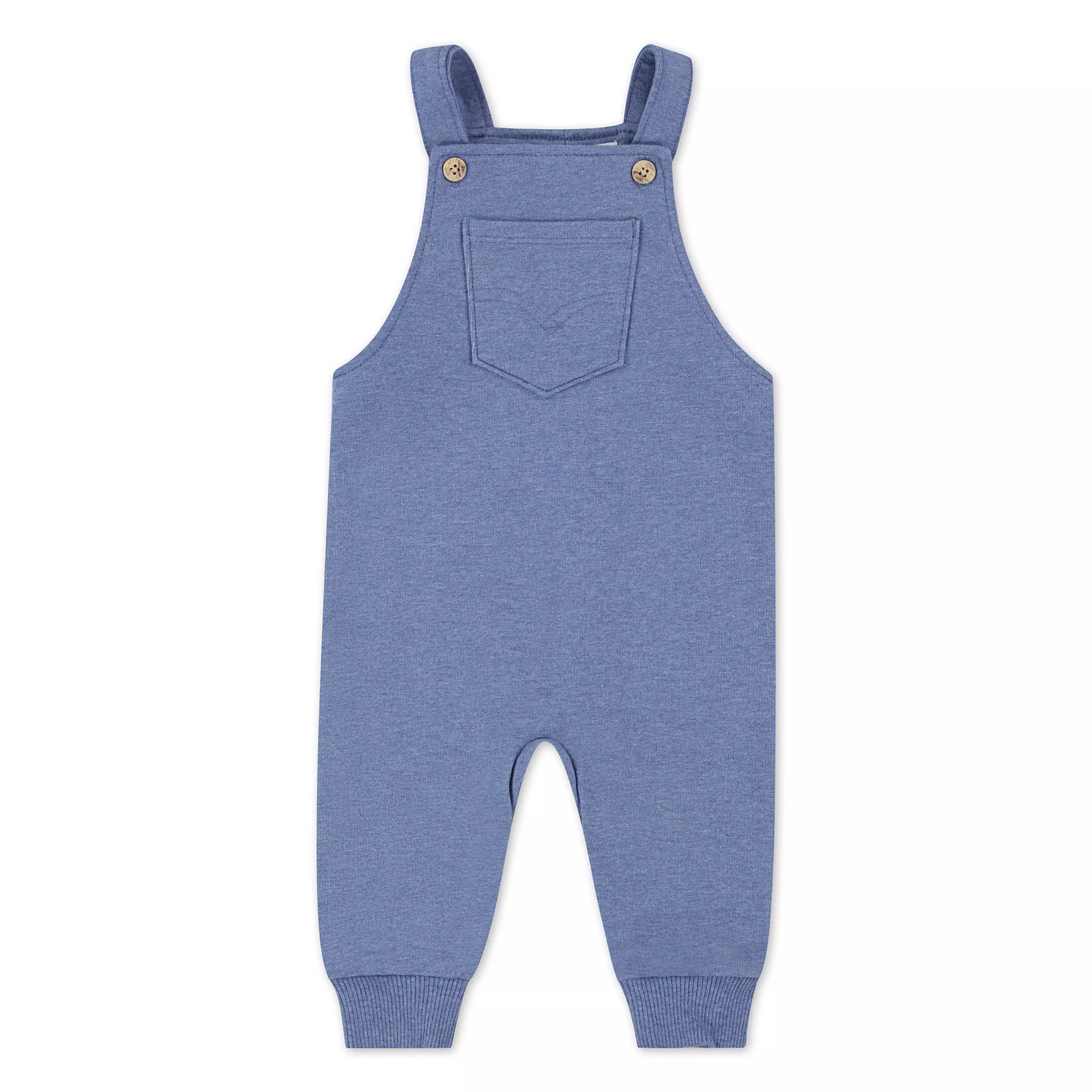 Levi's Infant Boys' Front Arcuate Atlantic Heather Pocket Overalls - ATLANTIC HEATHER