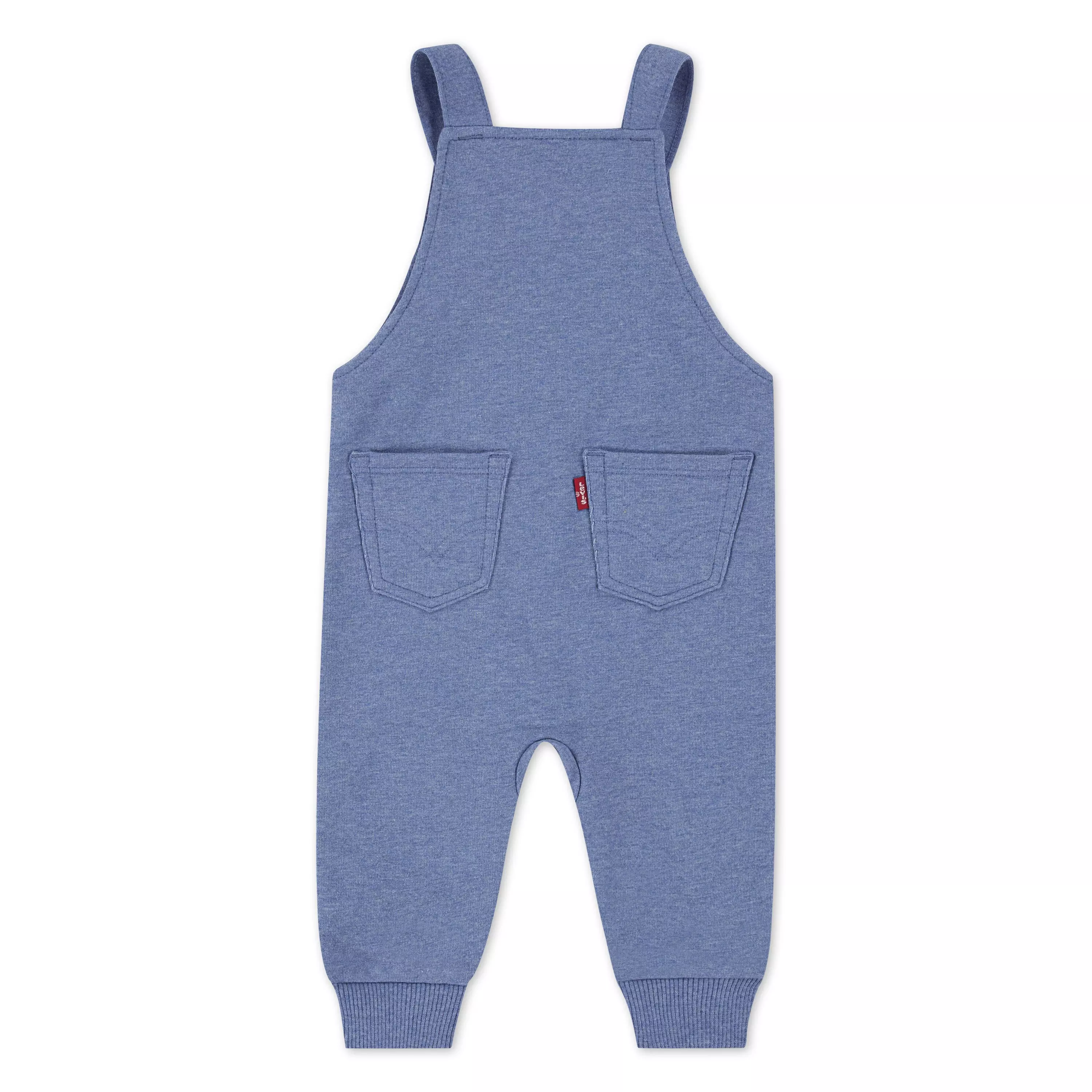 Levi's Infant Boys' Front Arcuate Atlantic Heather Pocket Overalls - ATLANTIC HEATHER