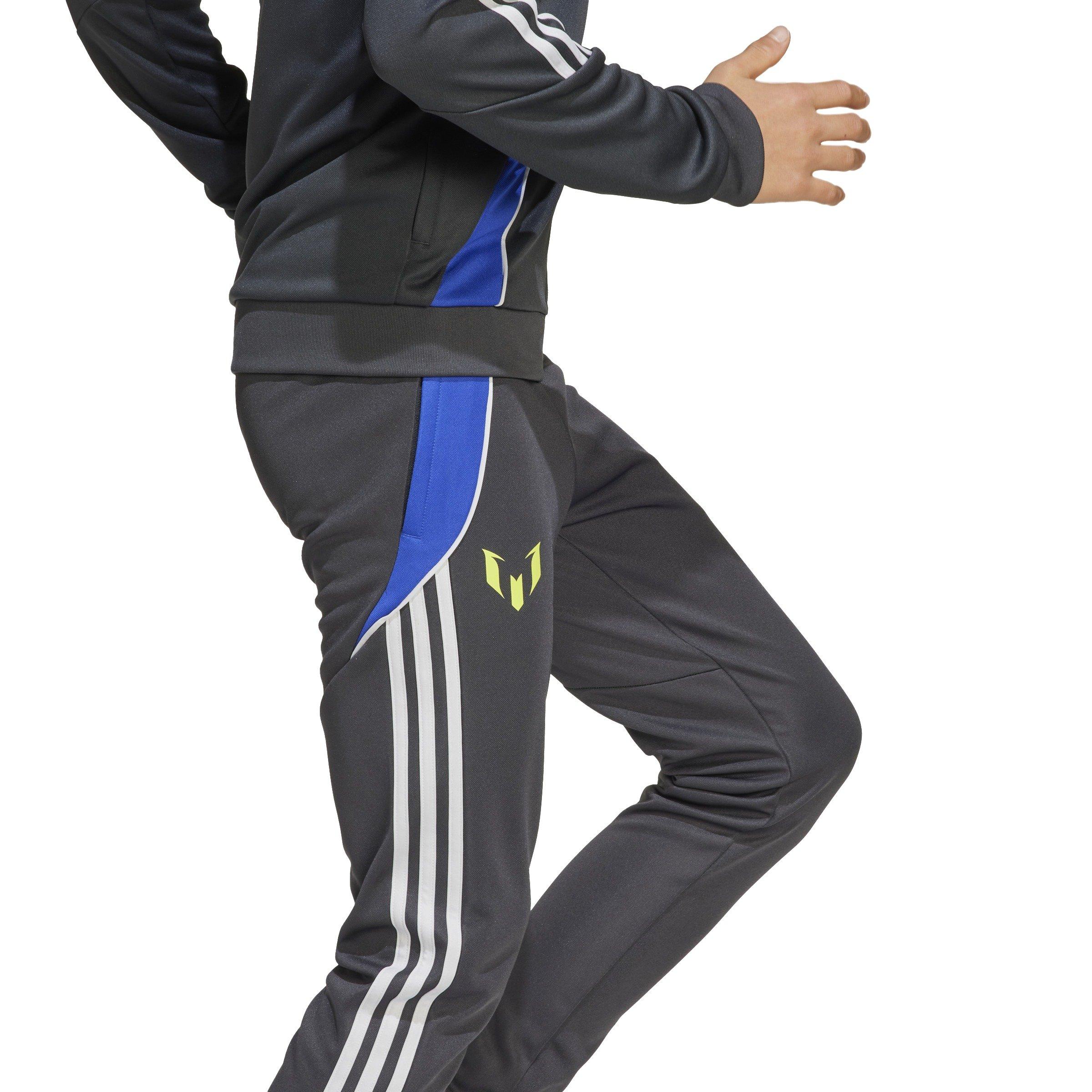 adidas Messi Soccer Big Kids' Grey Training Pants