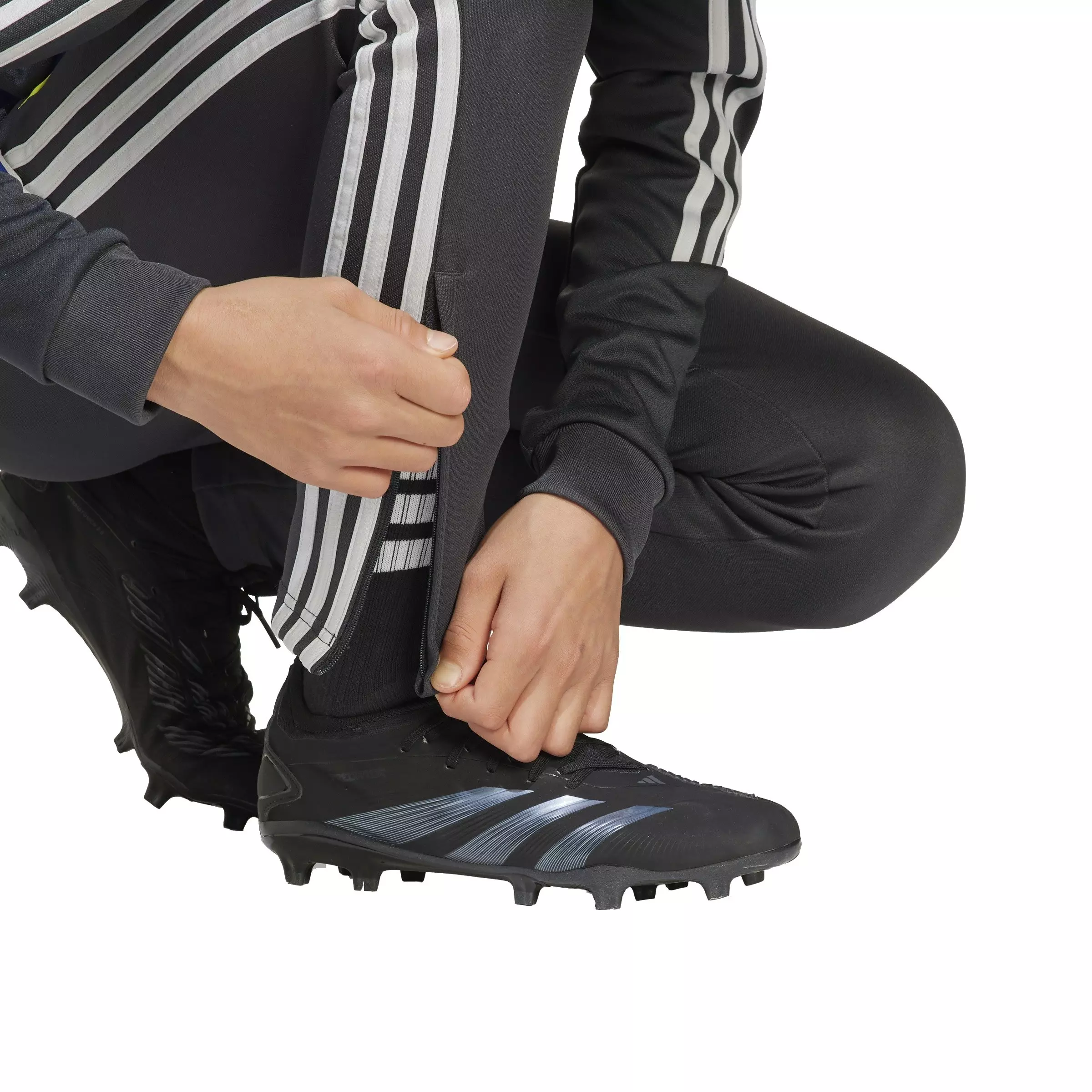 adidas Big Kids' Messi Soccer Training Pants - Grey - GREY