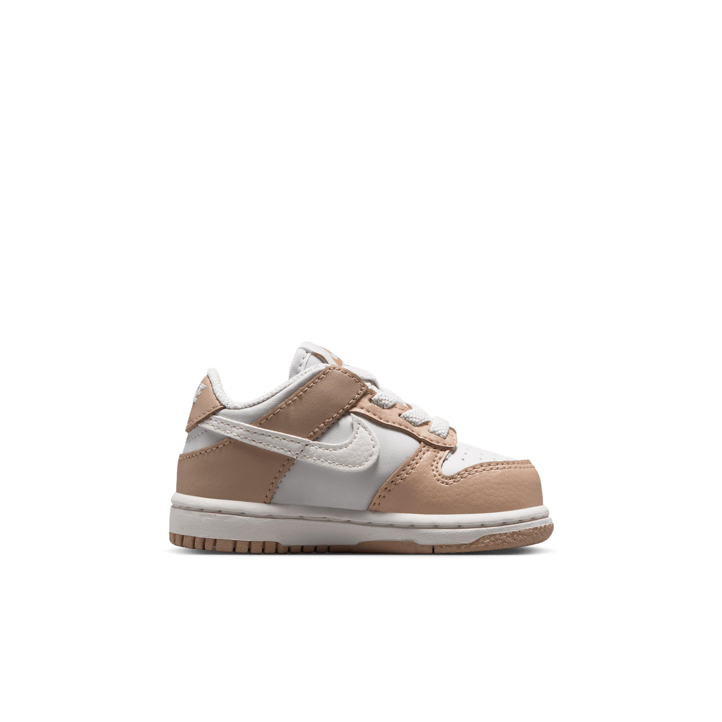 Nike Dunk Low "Linen/Platinum Tint/Sail" Infant Girls' Shoe - LINEN/PLATINUM/SAIL