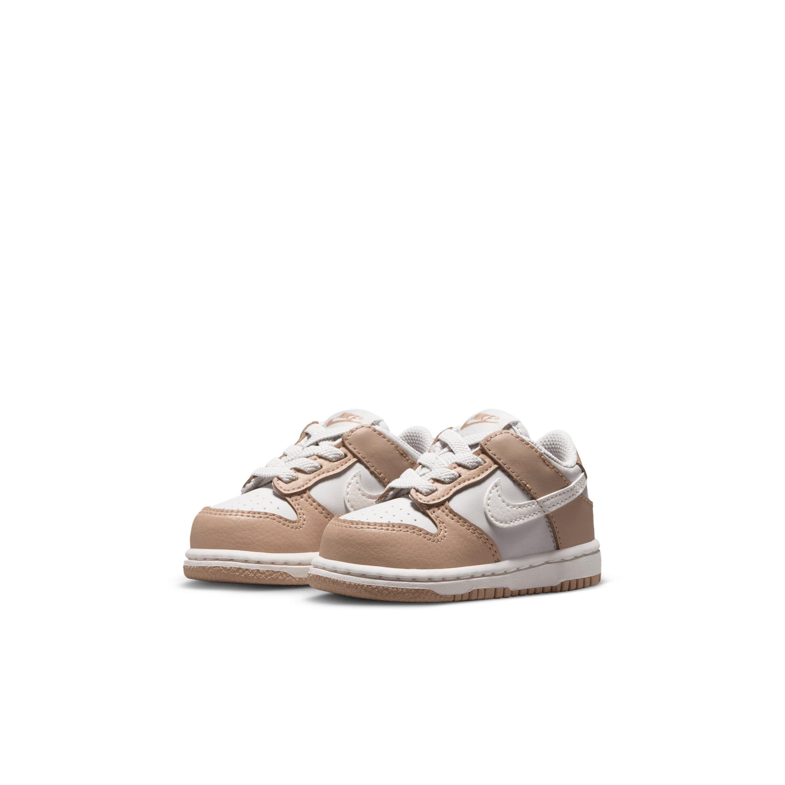 Nike Dunk Low "Linen/Platinum Tint/Sail" Infant Girls' Shoe - LINEN/PLATINUM/SAIL