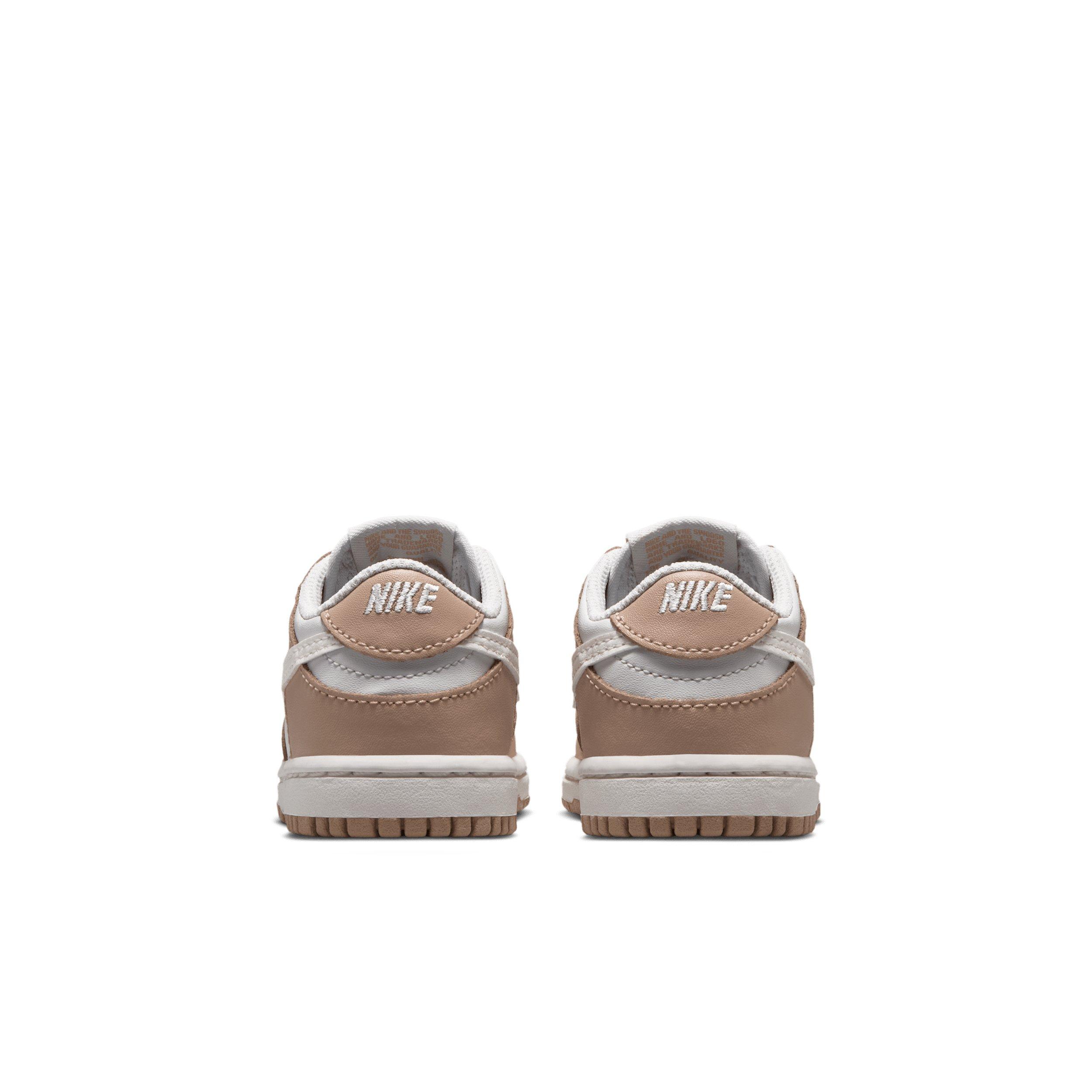 Nike Dunk Low "Linen/Platinum Tint/Sail" Infant Girls' Shoe - LINEN/PLATINUM/SAIL