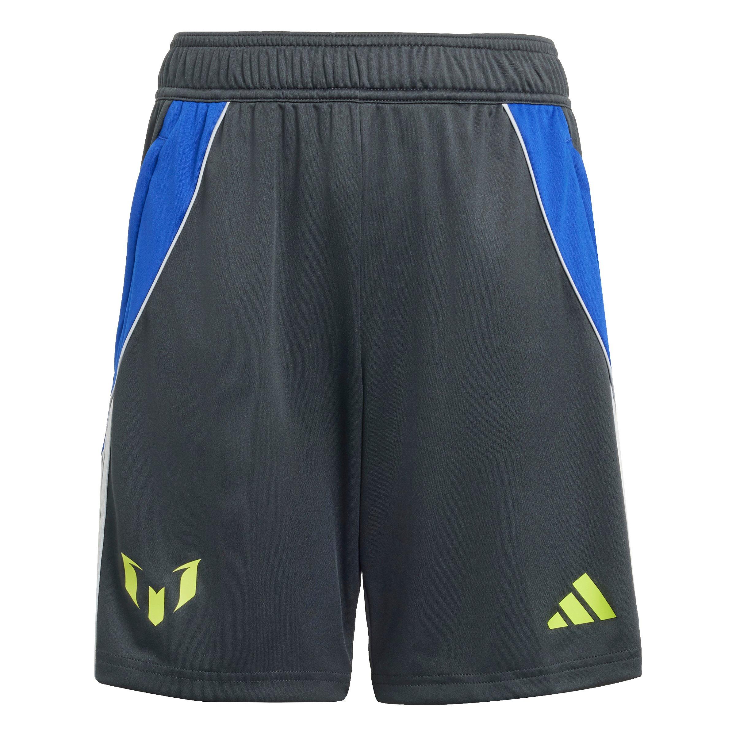 adidas Big Kids' Messi Soccer Shorts - Grey - GREY Thumbnail View 6
