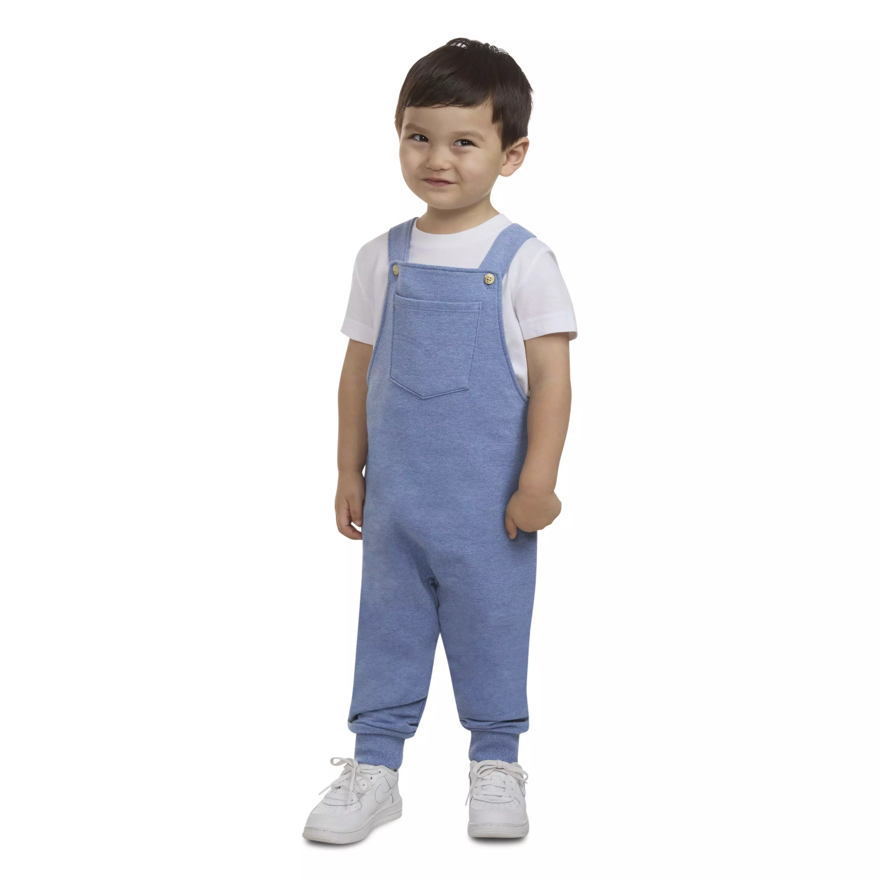 Levi's Toddler Boys' Front Arcuate Pocket Overalls - Atlantic Heather - ATLANTIC HEATHER