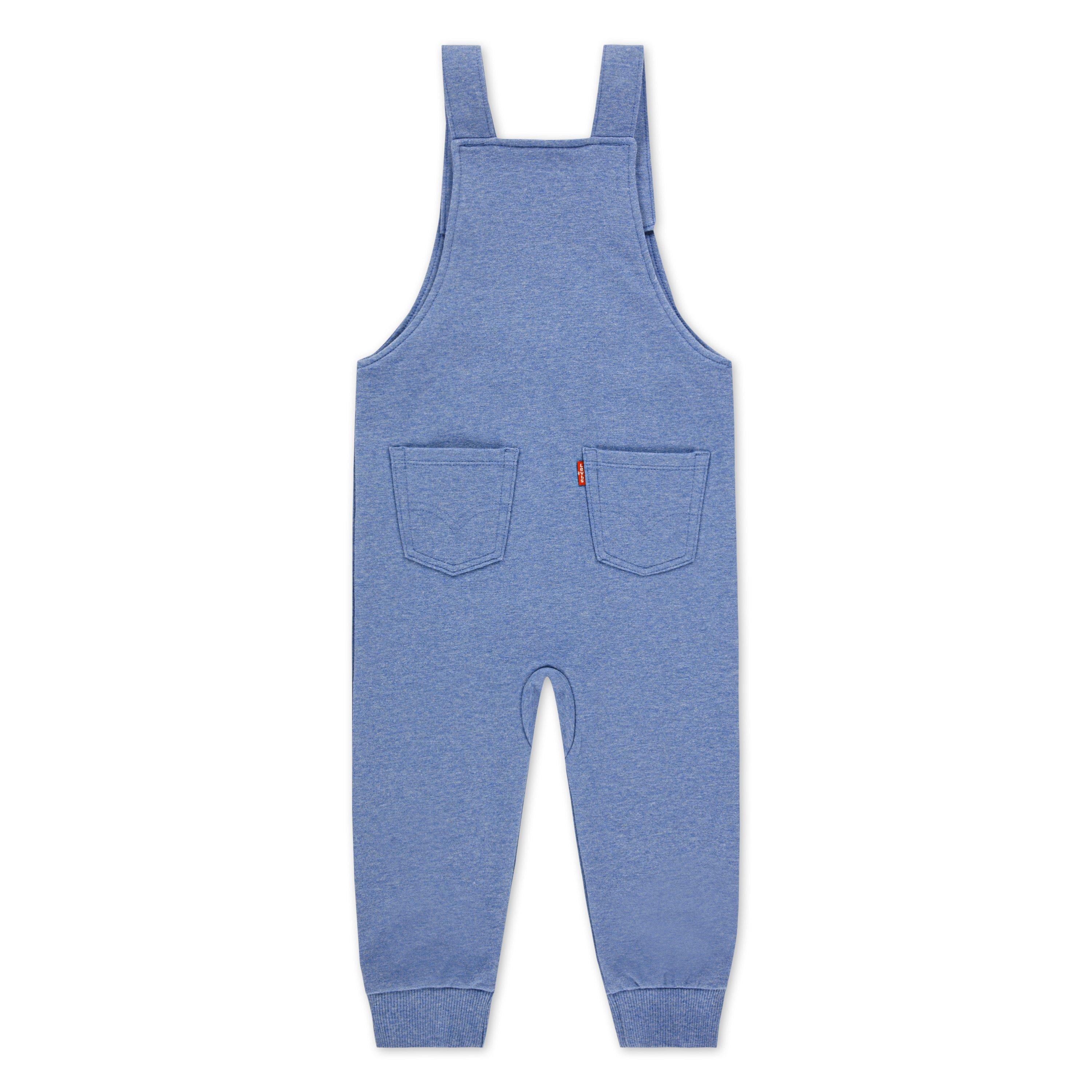 Levi's Front Arcuate Toddler Boys' Atlantic Heather Pocket Overalls