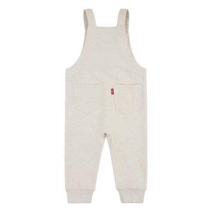 Levi's Front Arcuate Baby Boys' Heather Oatmeal Pocket Overalls