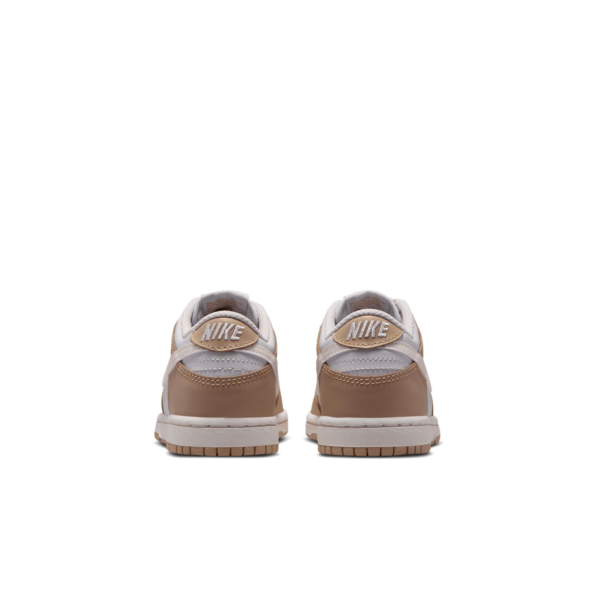 Nike Dunk Low Preschool Girls' "Linen/Platinum Tint/Sail" Shoe