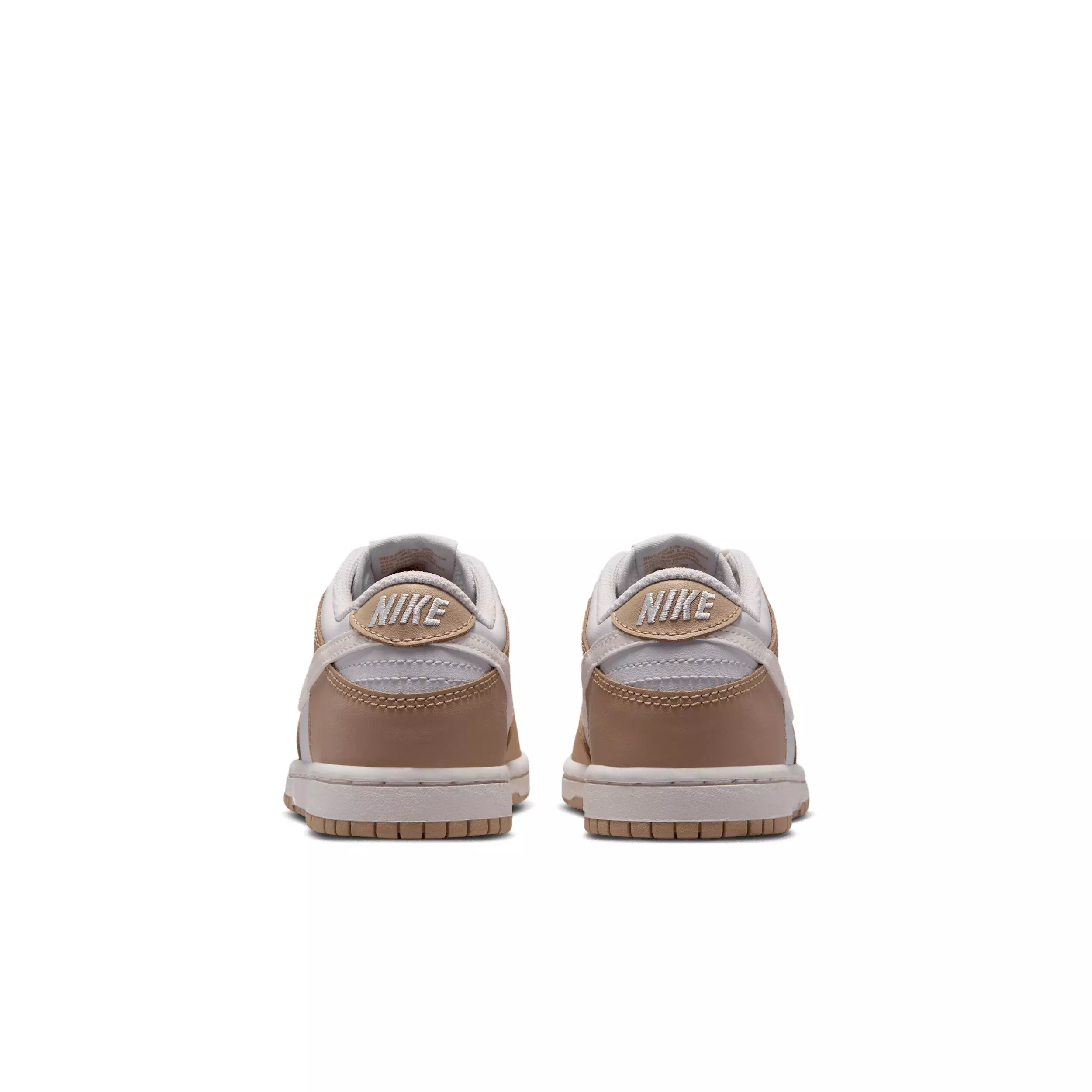 Nike Dunk Low "Linen/Platinum Tint/Sail" Preschool Girls' Shoe - LINEN/PLATINUM/SAIL