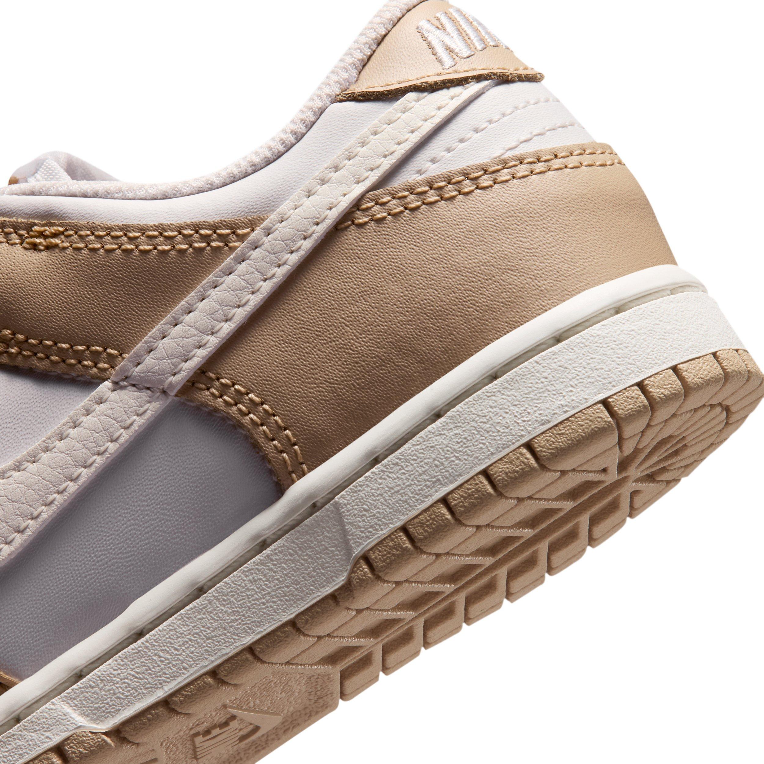 Nike Dunk Low Preschool Girls' "Linen/Platinum Tint/Sail" Shoe