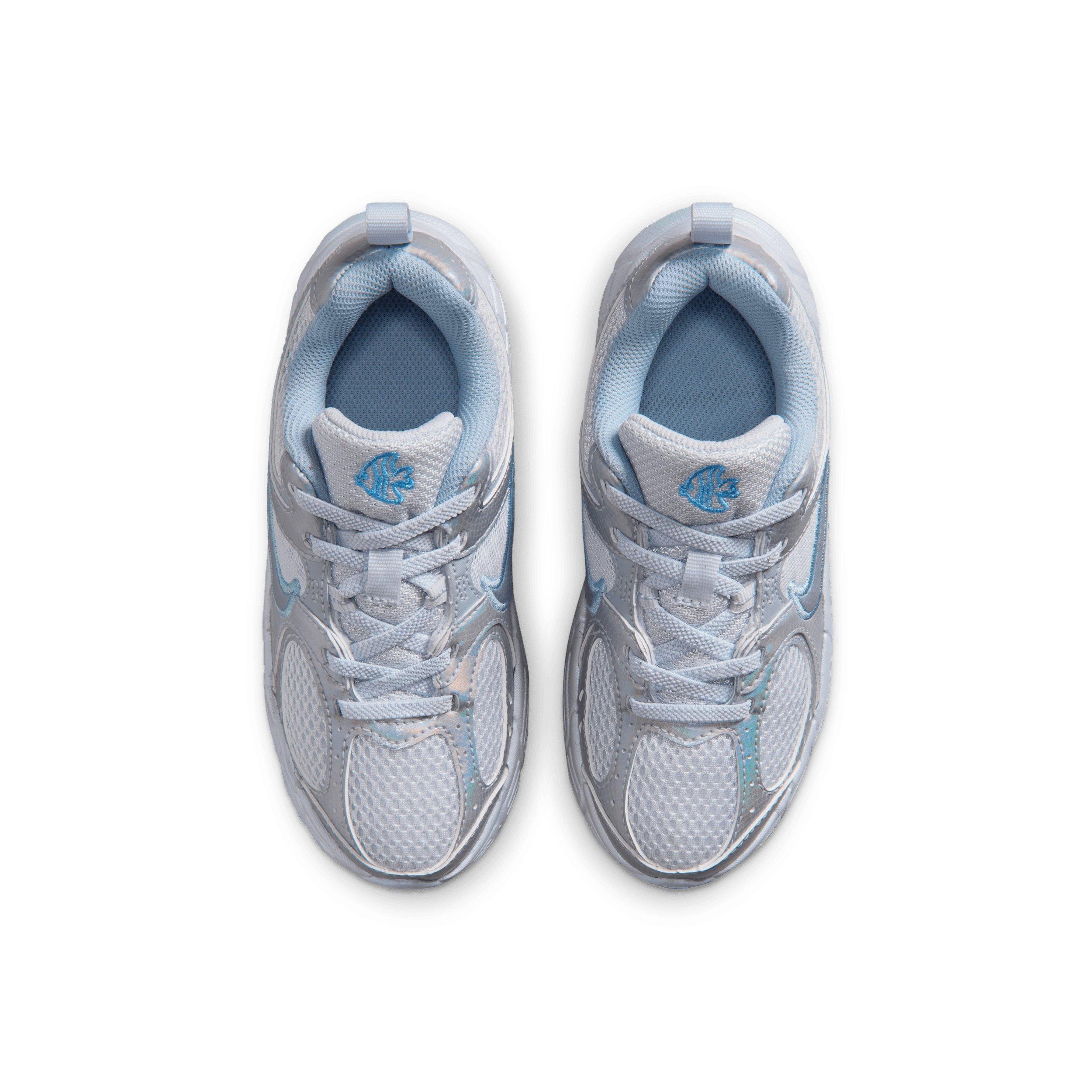 Nike V5 RNR "Football Grey/Light Armory Blue/Football Blue" Preschool Boys' Shoe - GREY/LT BLUE/BLUE Thumbnail View 4
