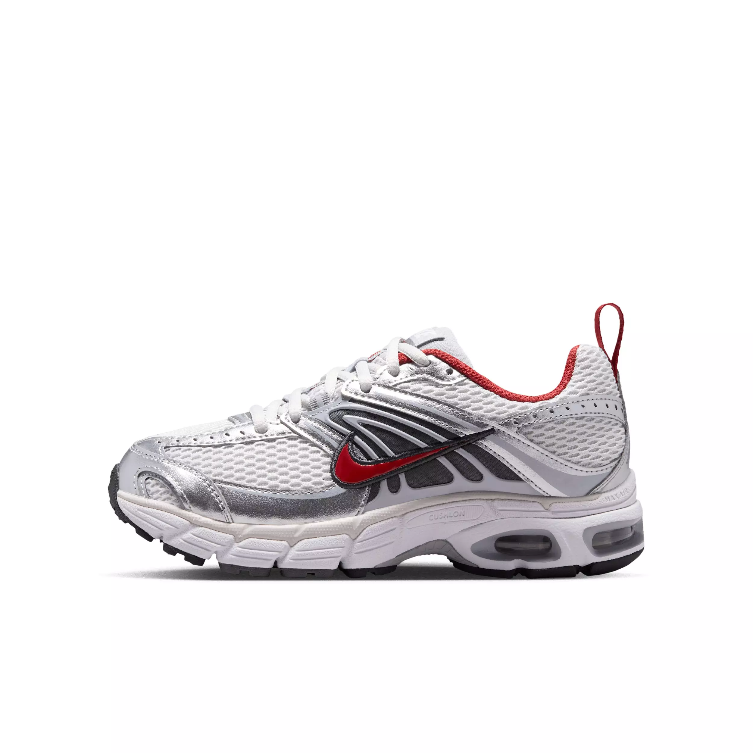 Nike Air Max Moto 2K "Photon Dust/Wolf Grey/Summit White/Dune Red" Grade School Boys' Shoe - DUST/GREY/WHITE/RED