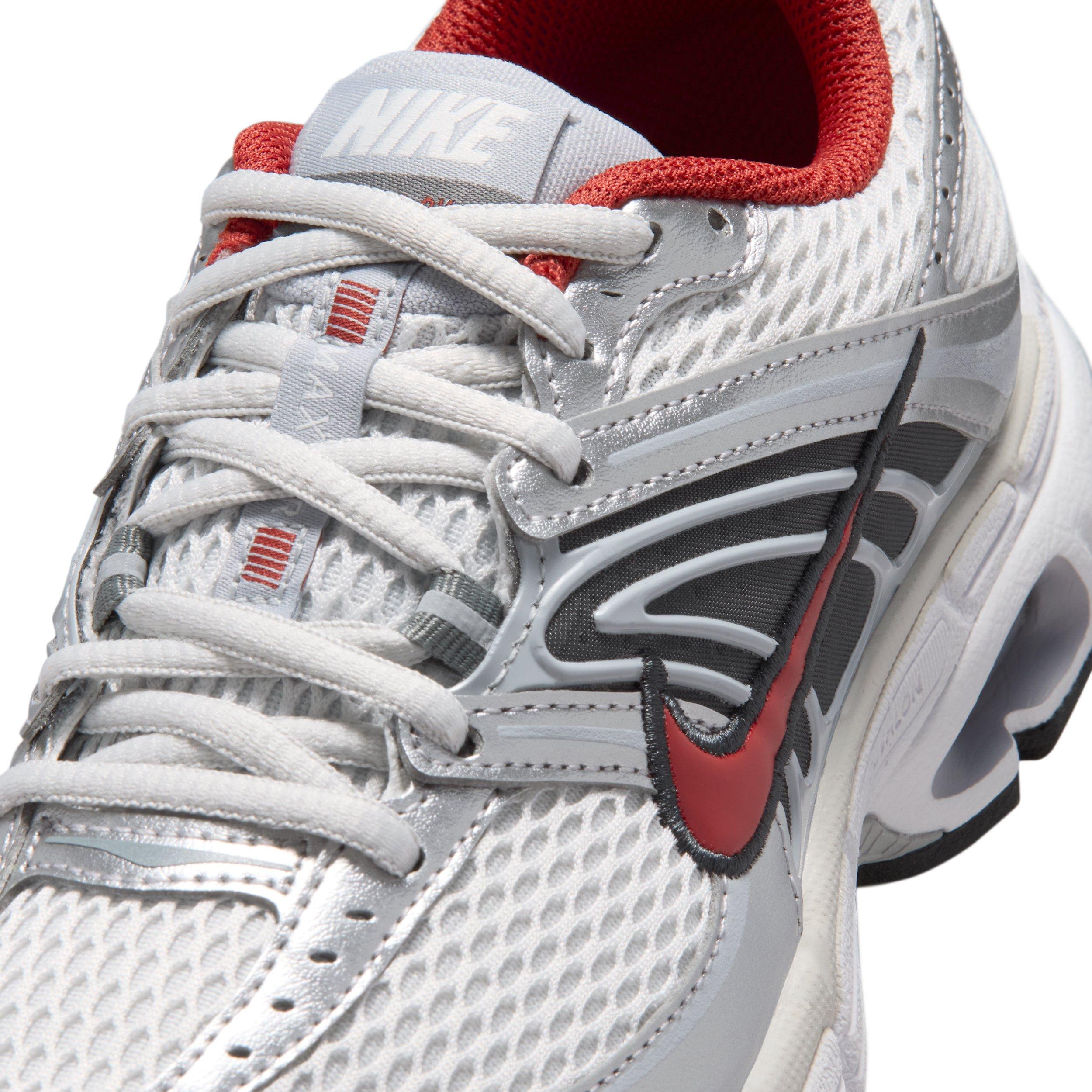 Nike Air Max Moto 2K Grade School Boys' "Photon Dust/Wolf Grey/Summit White/Dune Red" Shoe