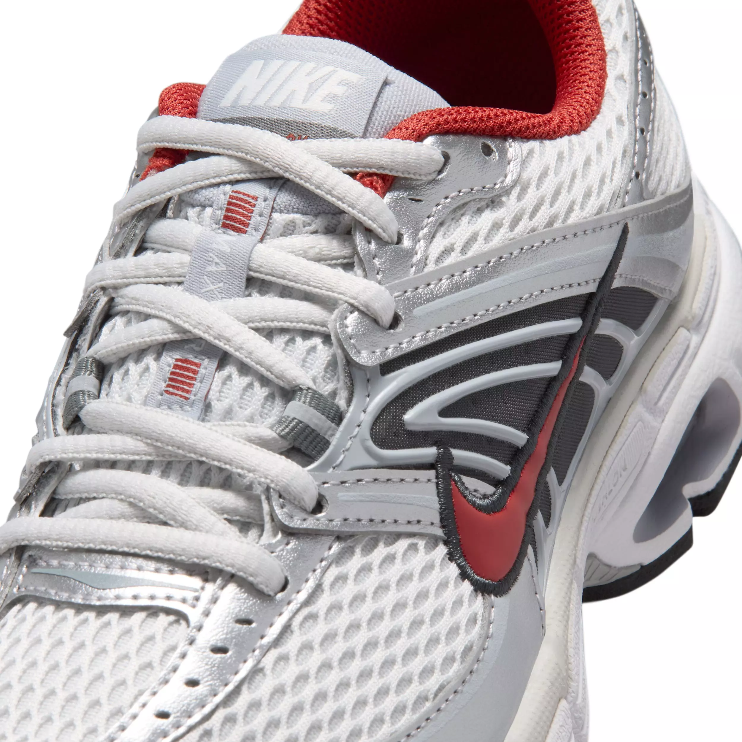 Nike Air Max Moto 2K "Photon Dust/Wolf Grey/Summit White/Dune Red" Grade School Boys' Shoe - DUST/GREY/WHITE/RED