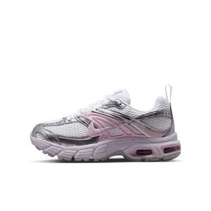 Nike Air Max Moto 2K "White/Pure Platinum/Metallic Silver/Pink Foam" Grade School Girls' Shoe - WHITE/PLATINUM/SILVER/PINK