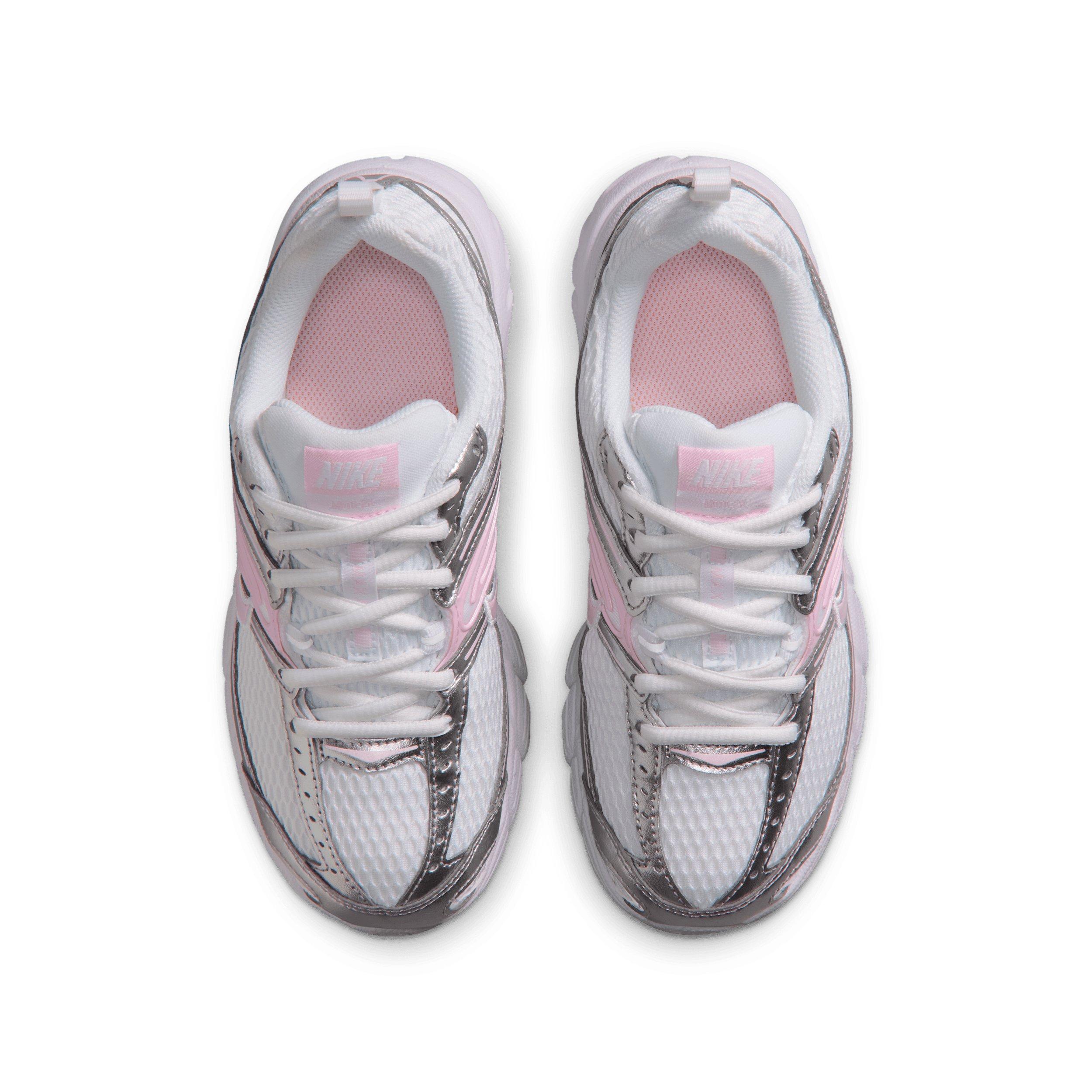 Nike Air Max Moto 2K "White/Pure Platinum/Metallic Silver/Pink Foam" Grade School Girls' Shoe - WHITE/PLATINUM/SILVER/PINK