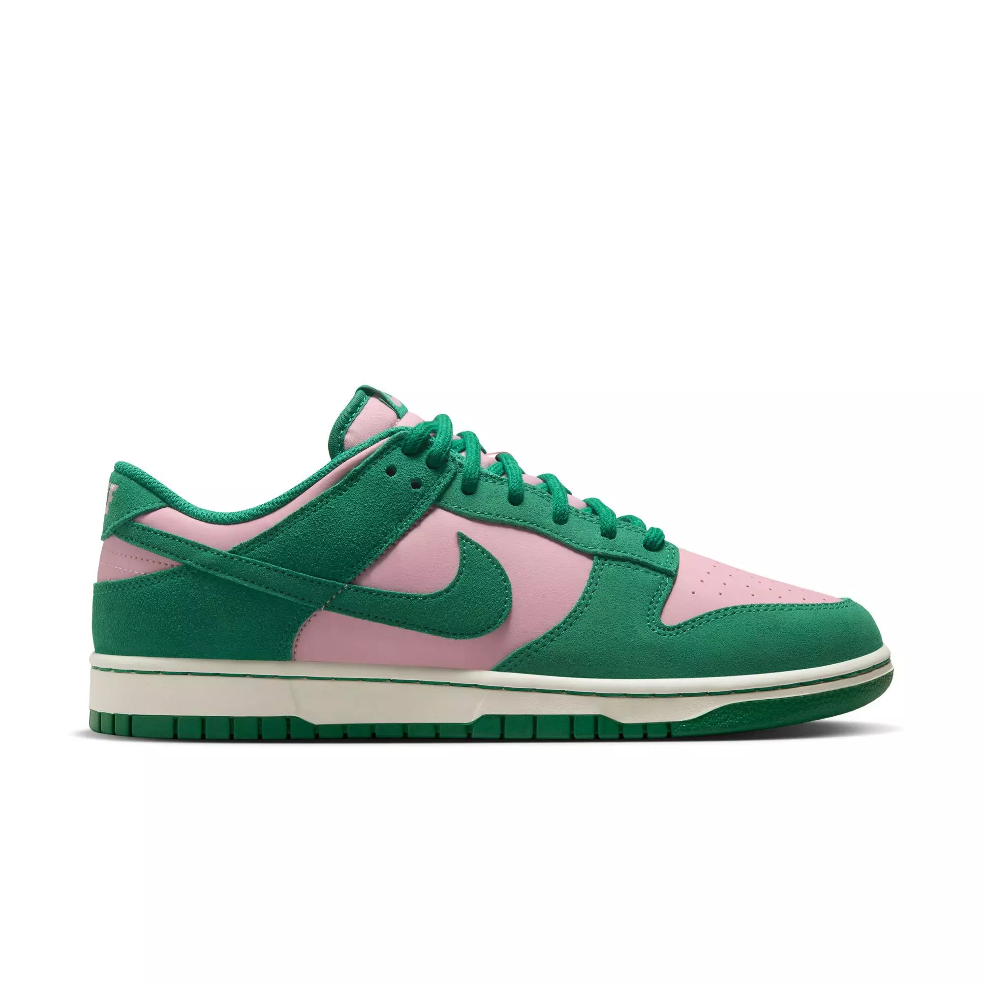 Nike Dunk Low Retro "Med Soft Pink/Malachite/Sail" Men's Shoe - PINK